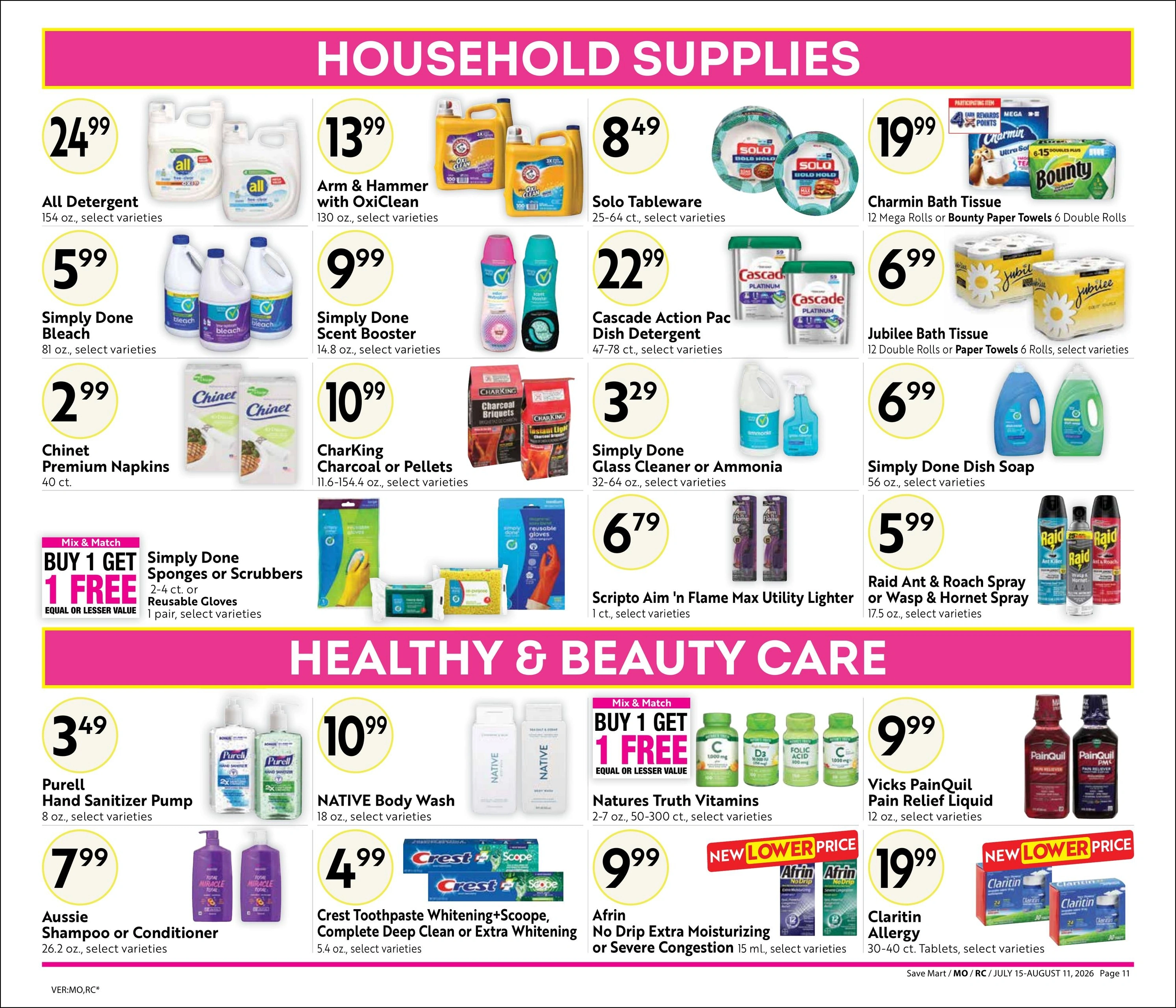 Save Mart flyer page 11