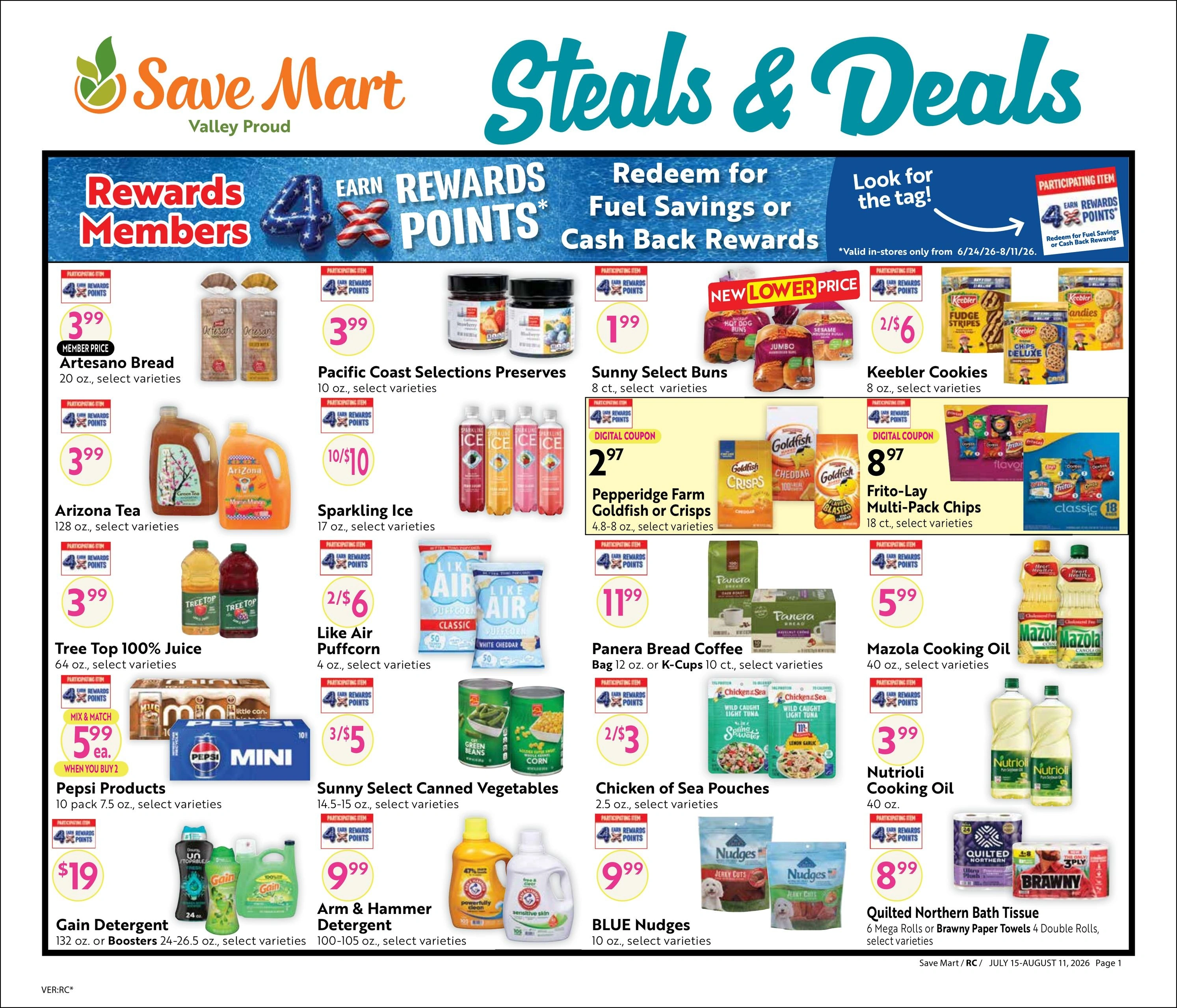 Save Mart flyer page 1