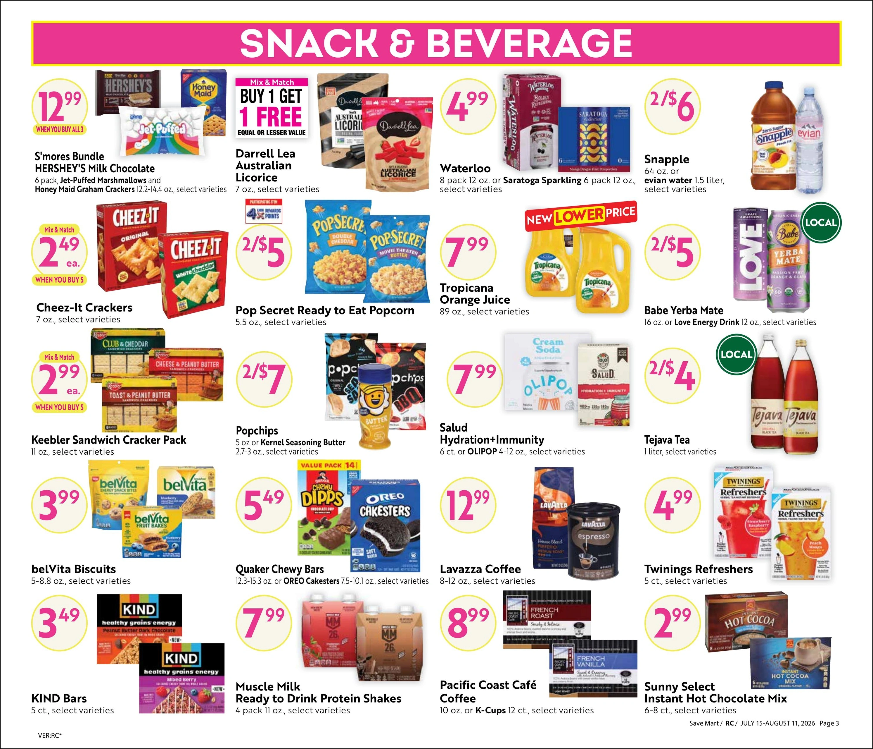 Save Mart flyer page 3