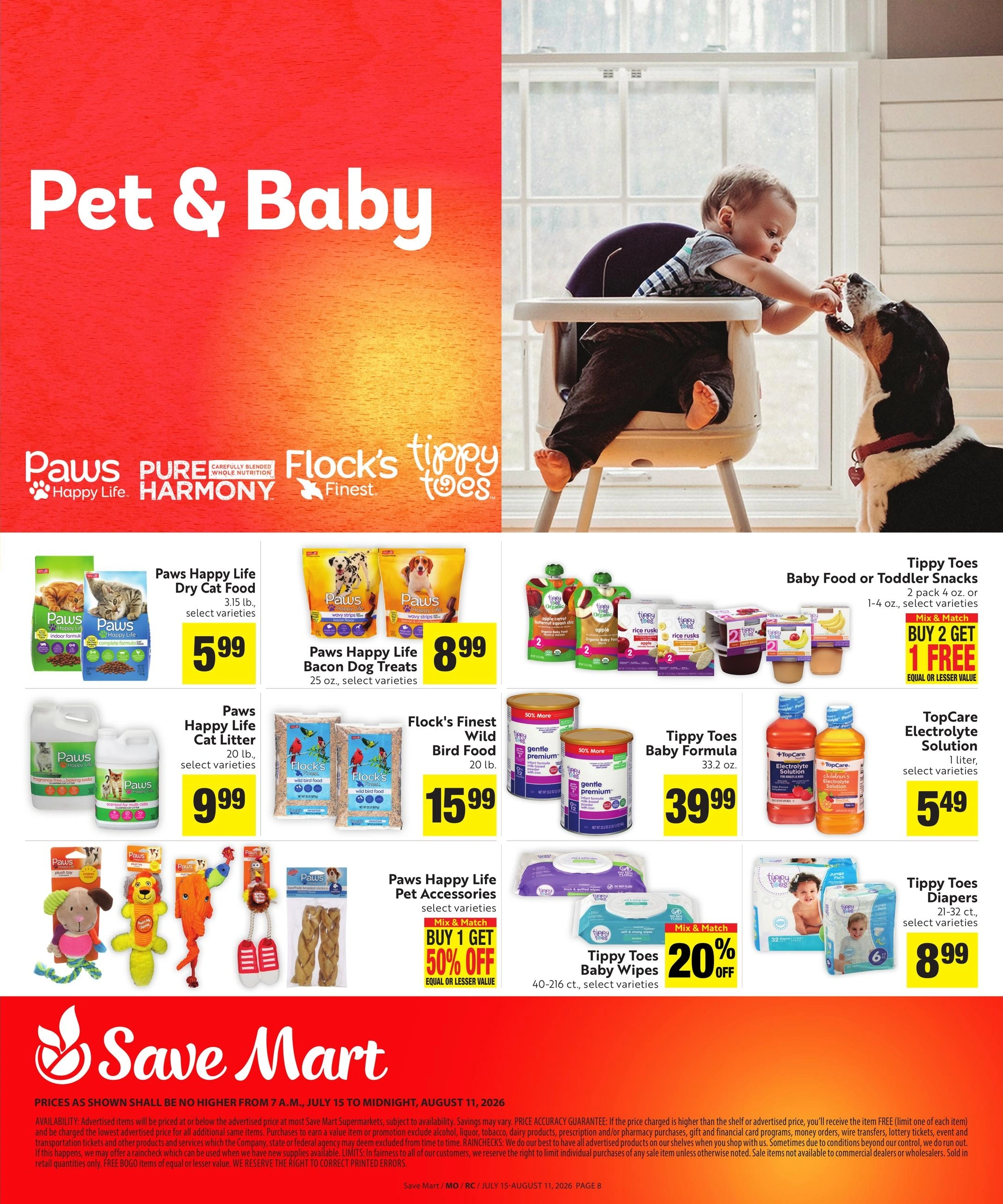 Save Mart flyer page 8