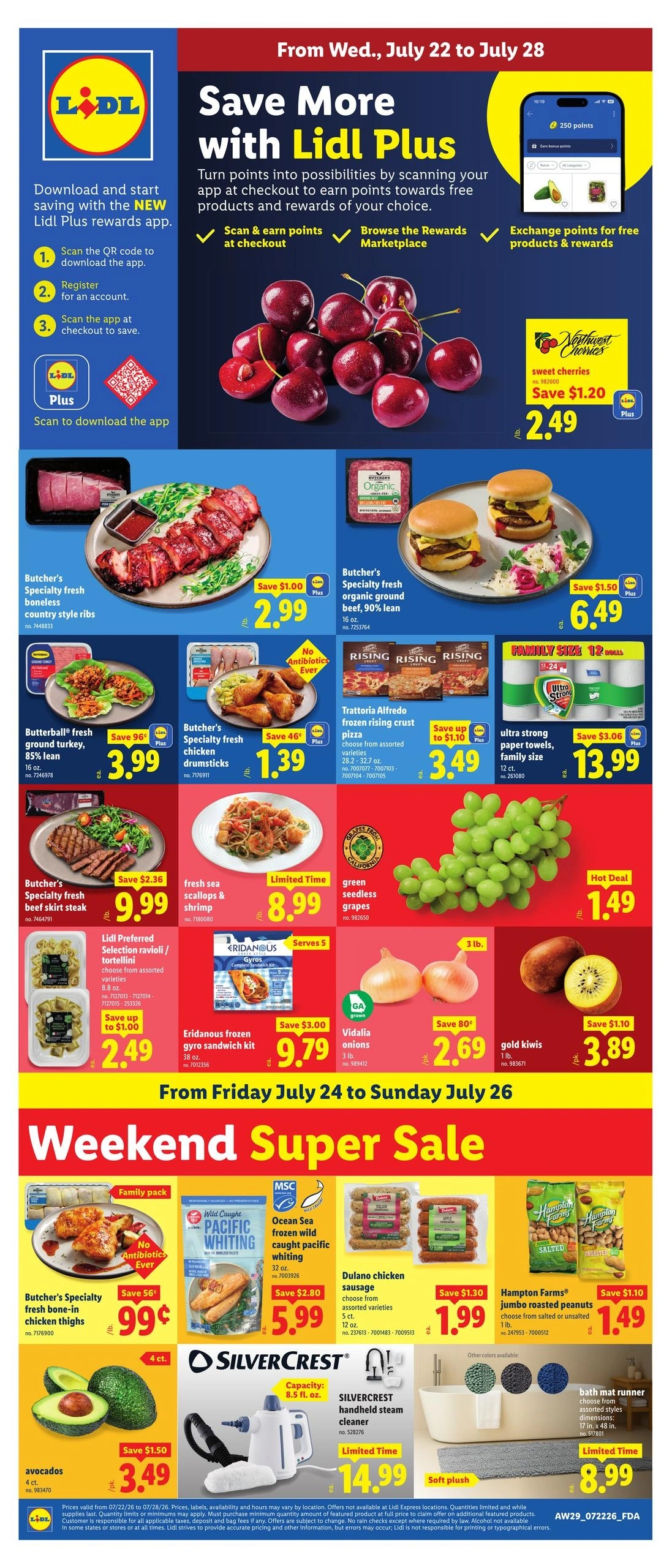 Lidl flyer page 1