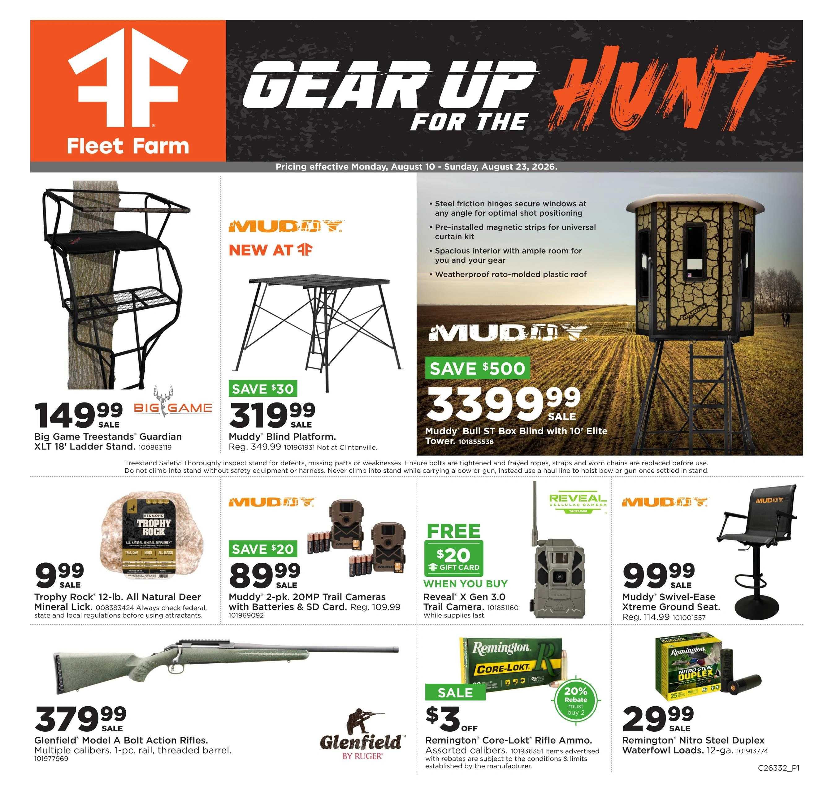 Fleet Farm flyer page 1