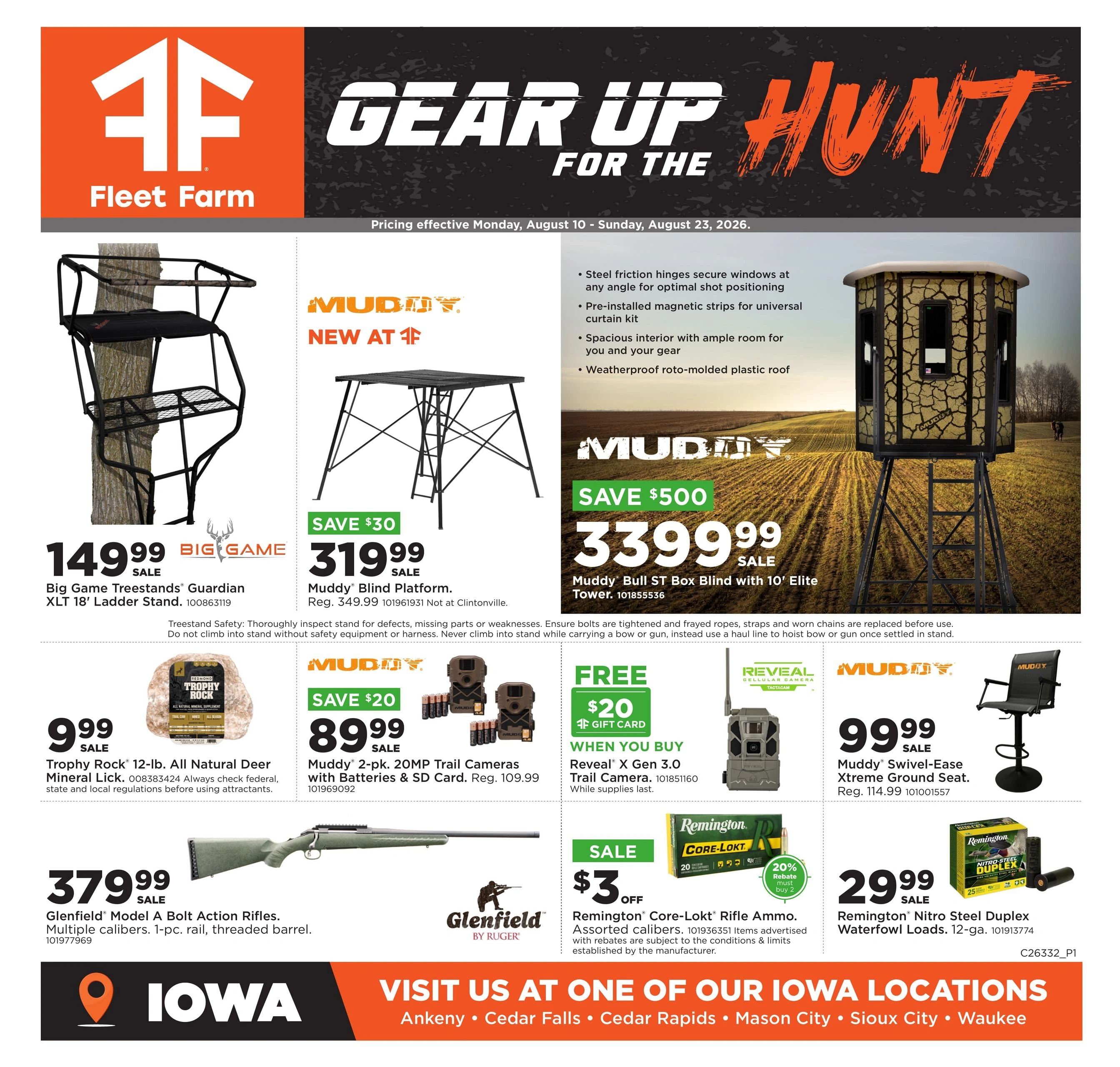 Fleet Farm flyer page 1