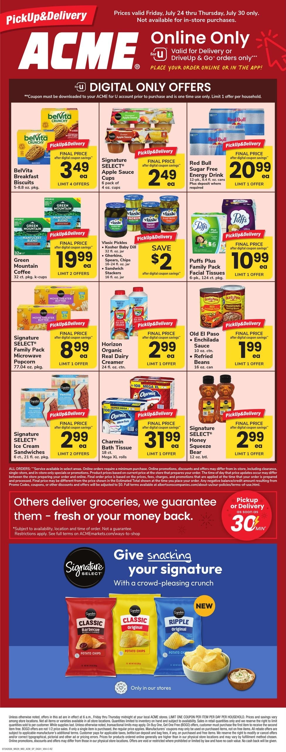 Acme Markets flyer page 1