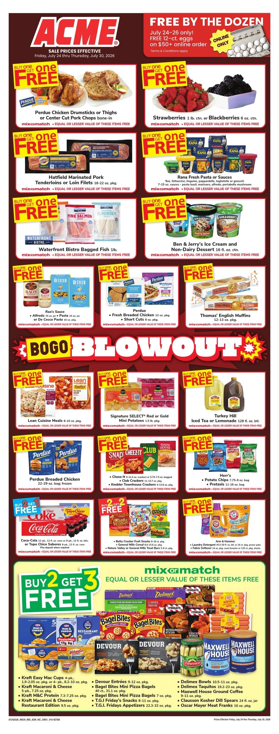 Acme Markets flyer page 1