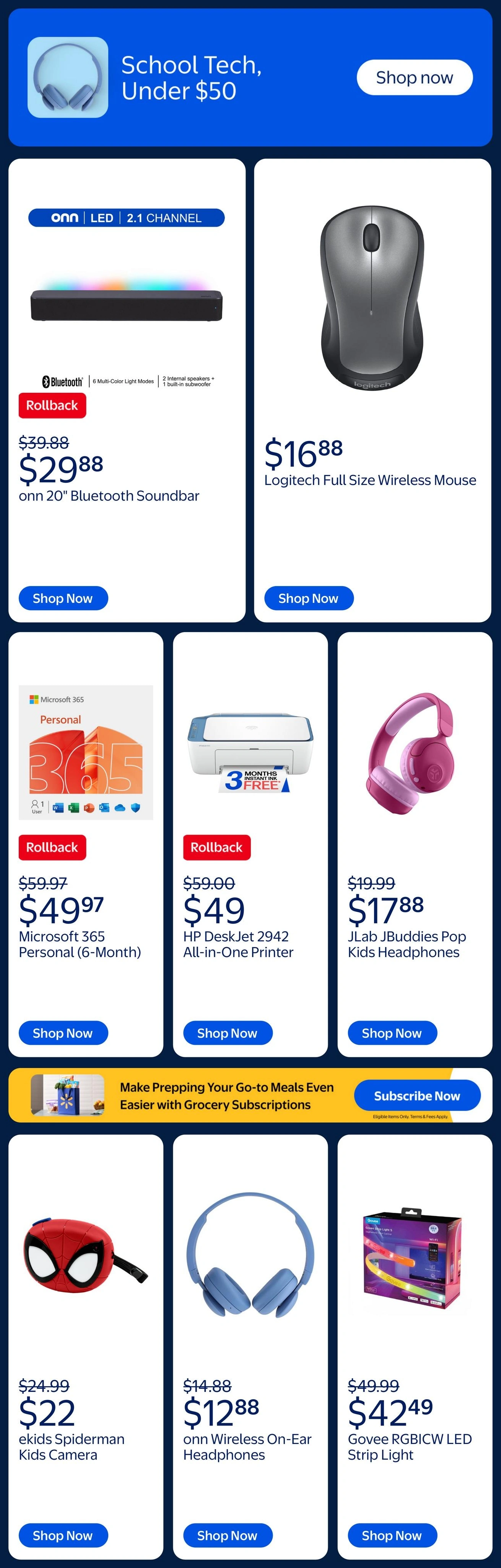 Walmart flyer page 16