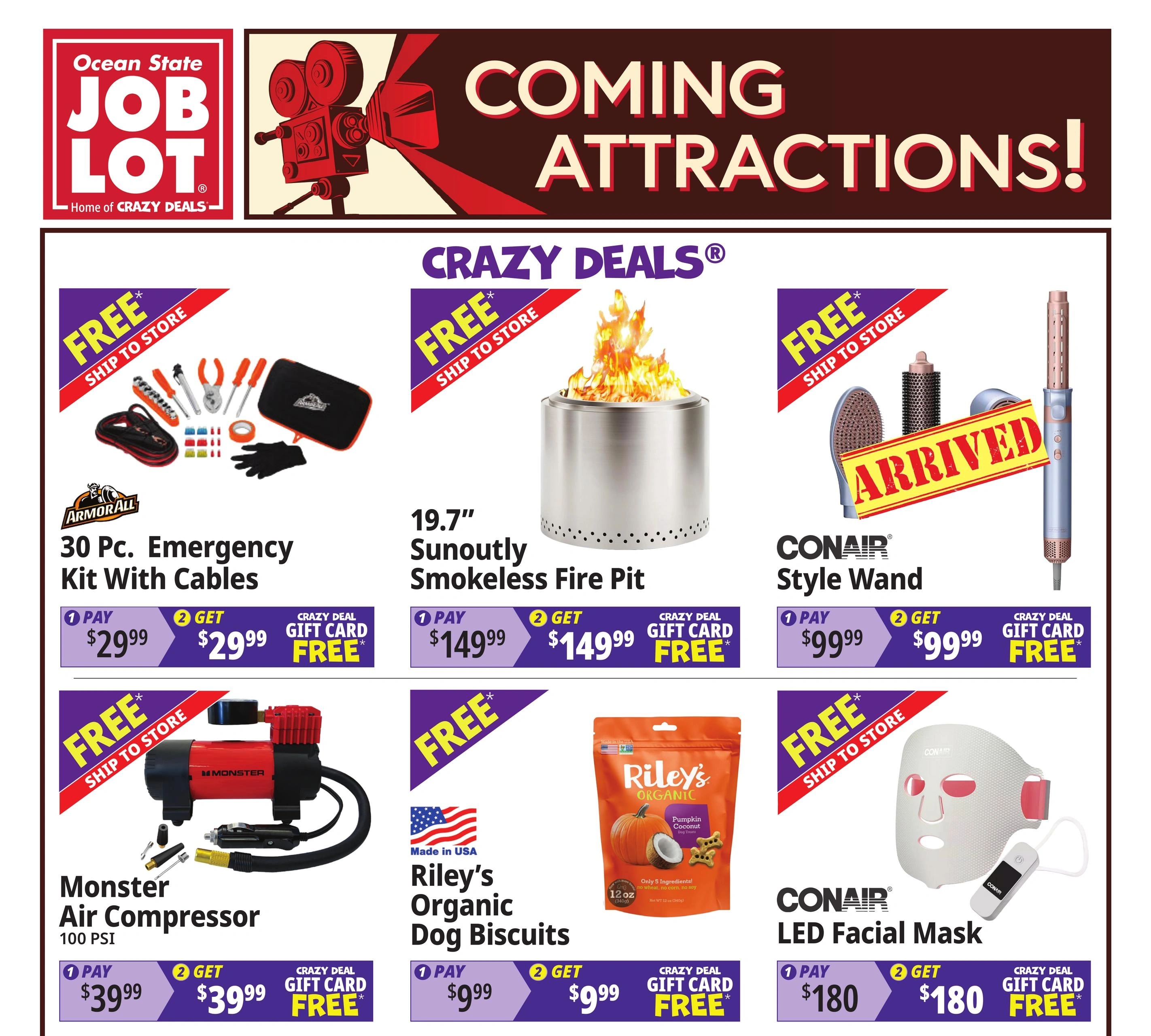 Ocean State Job Lot	 flyer page 1