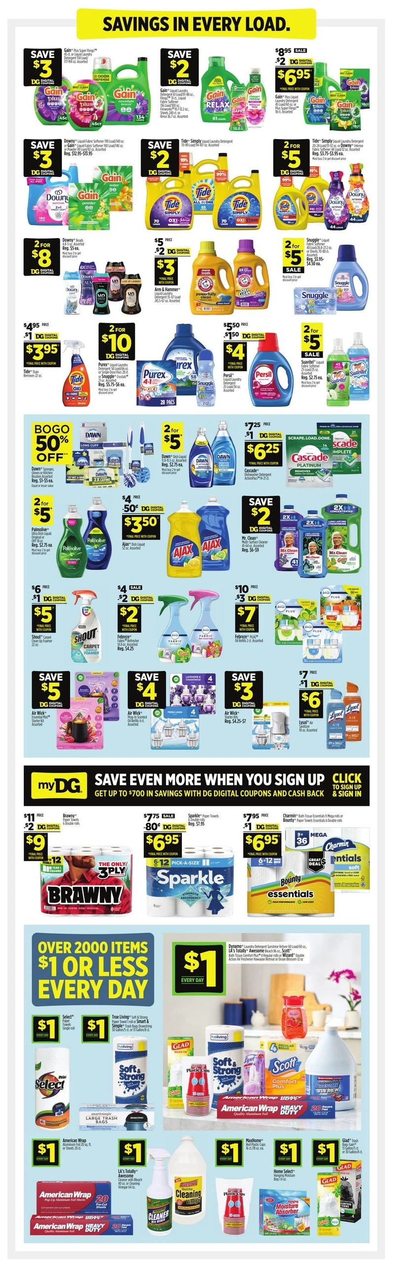 Dollar General flyer page 6