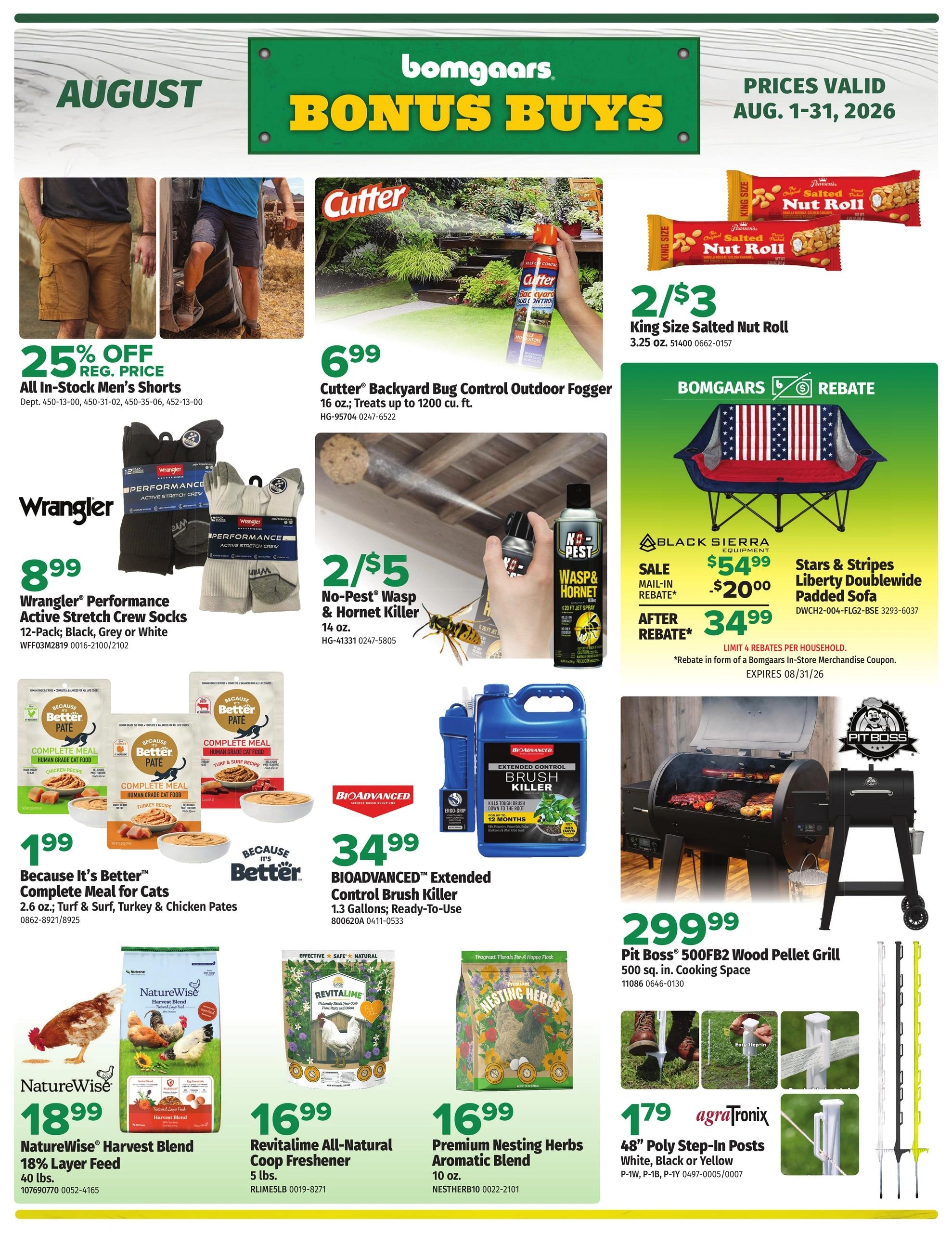 Bomgaars flyer page 1