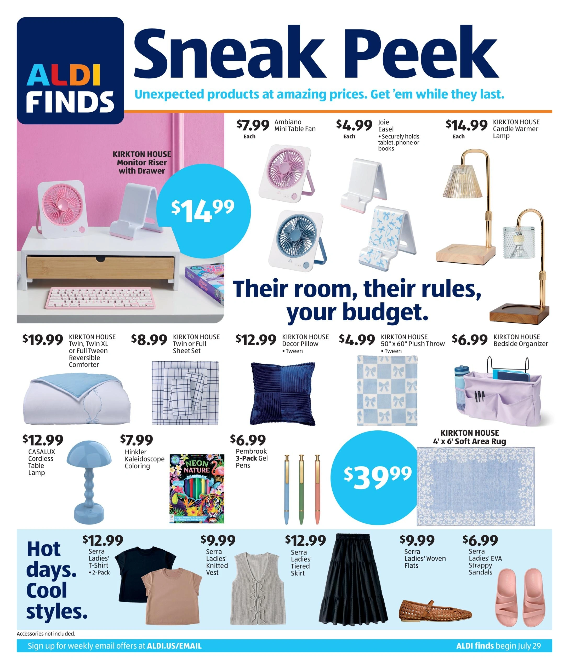 ALDI flyer page 1