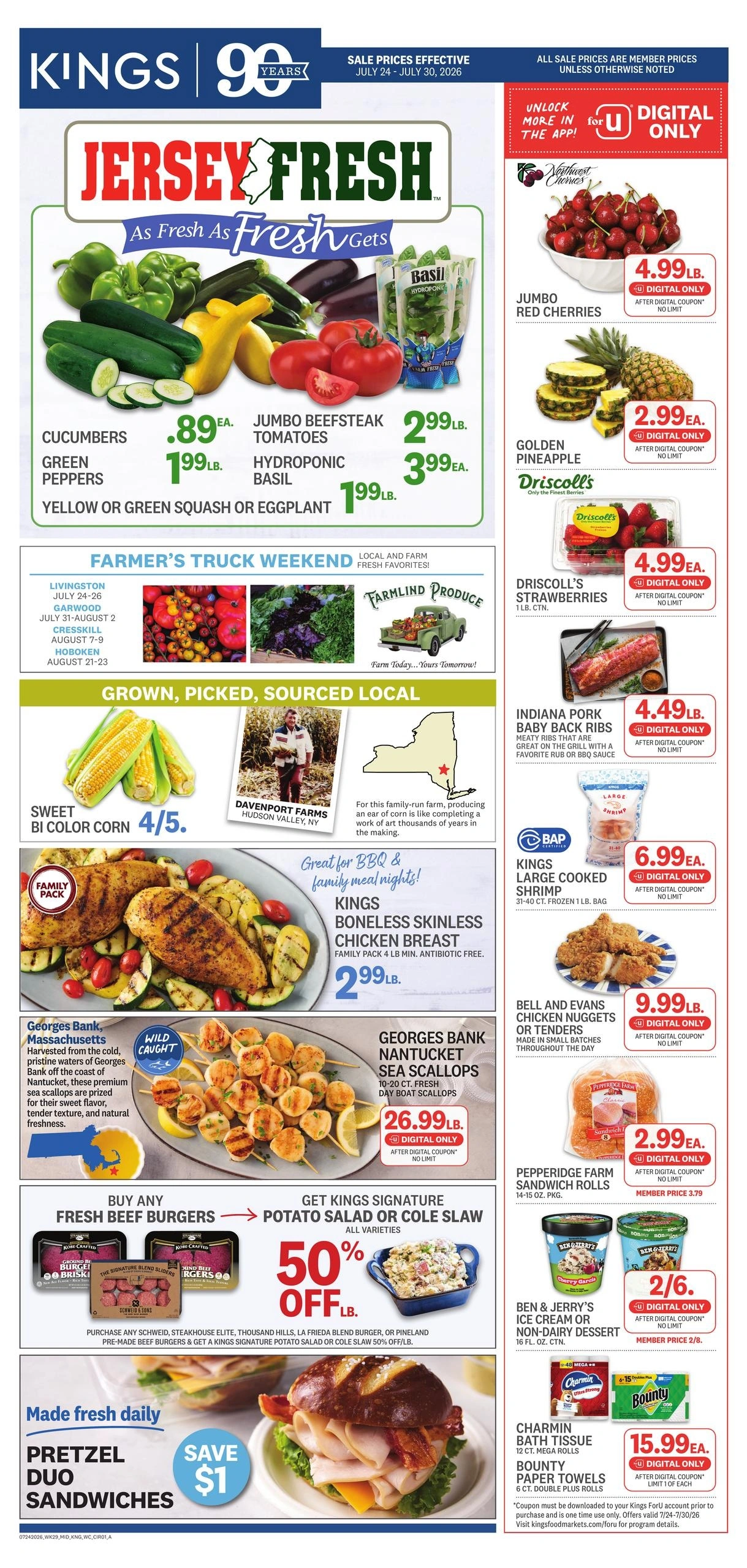 Kings Food Markets flyer page 1