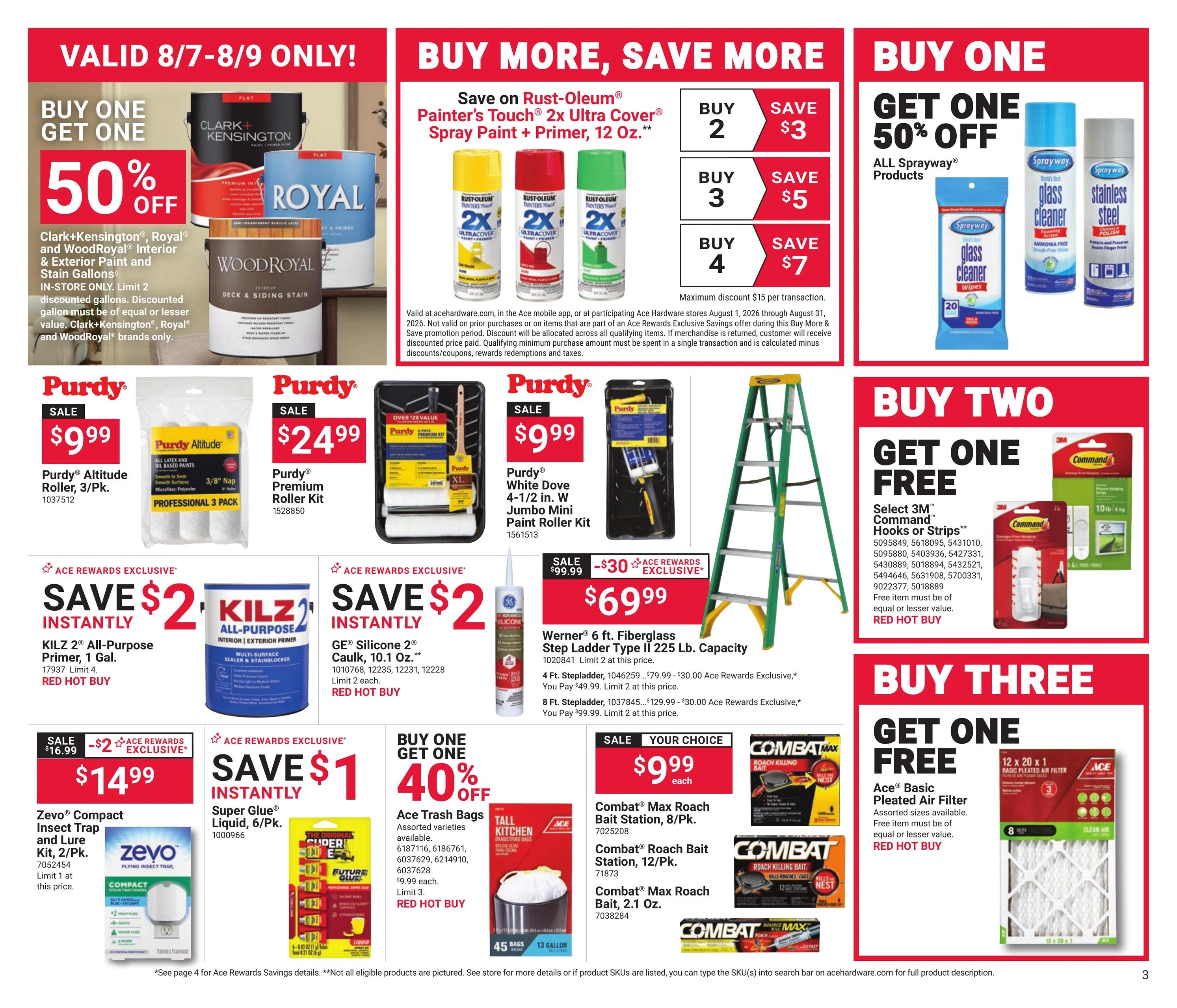 Ace Hardware flyer page 3