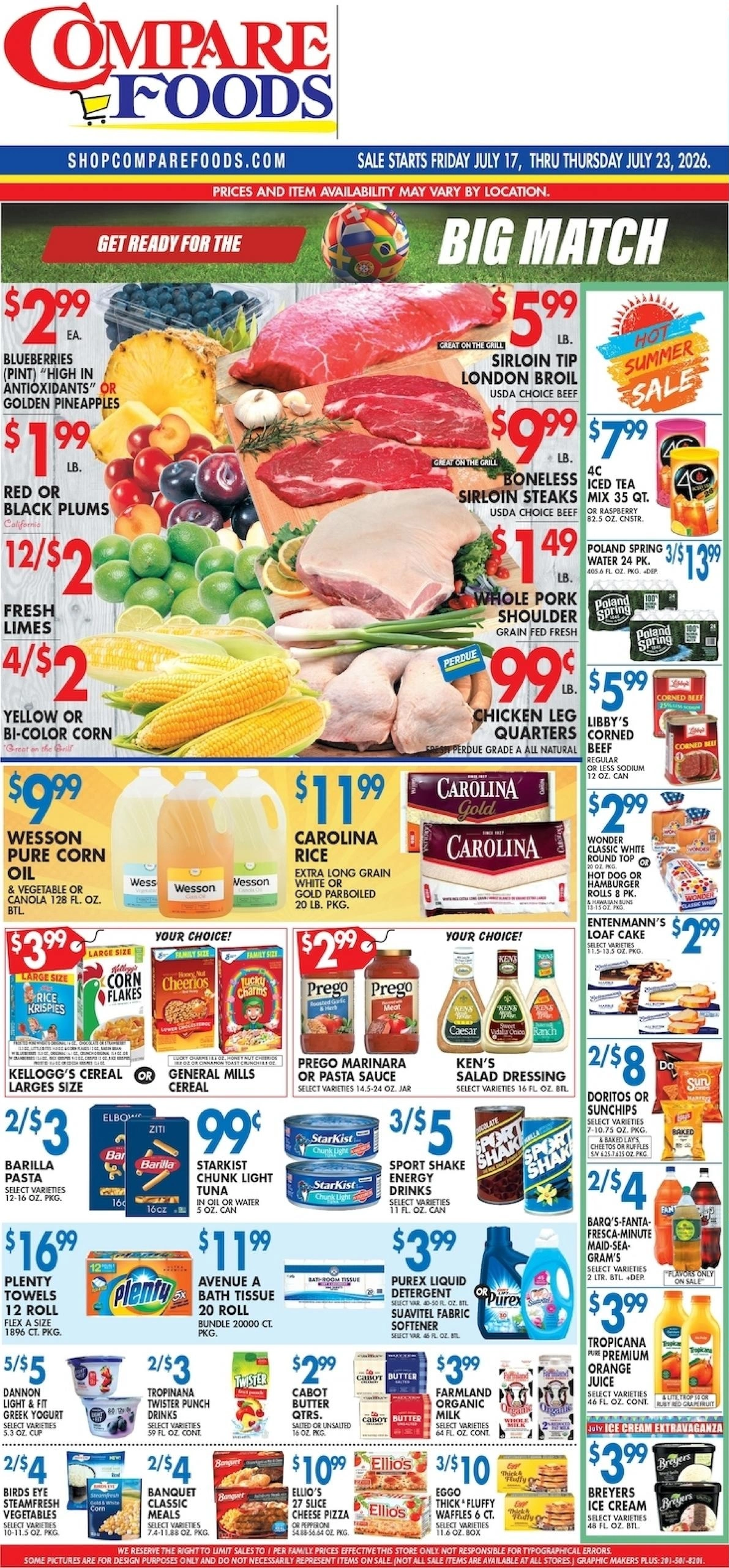 Shop Compare Foods flyer page 1