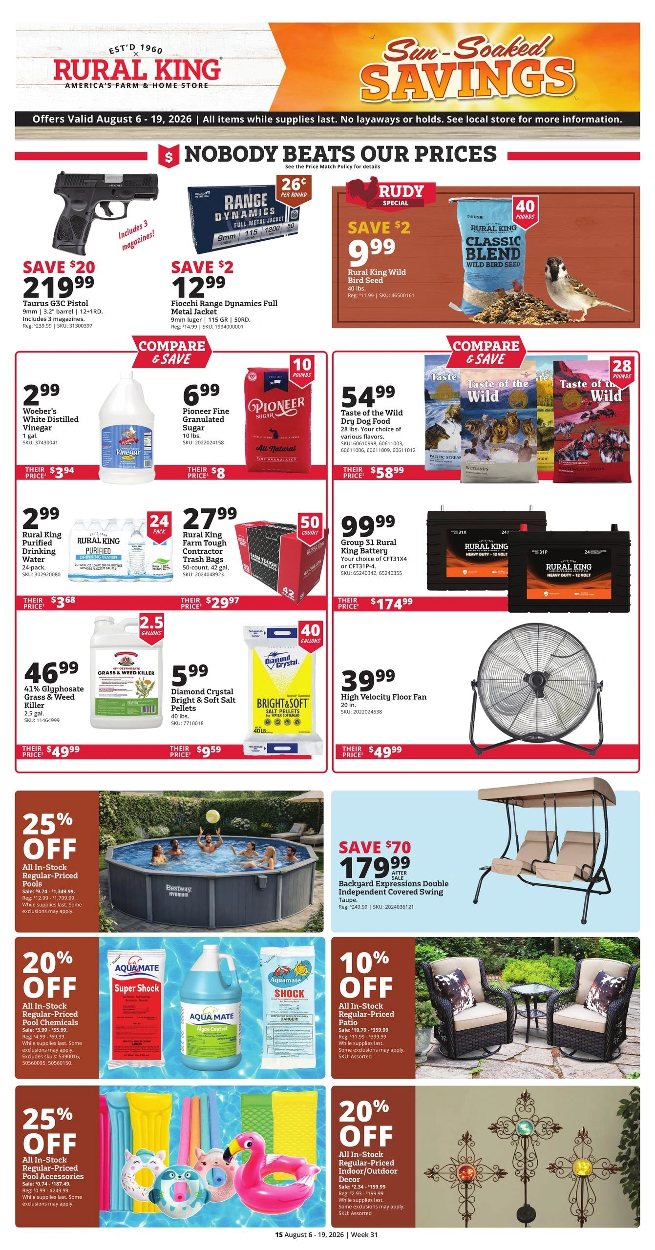 Rural King flyer page 1