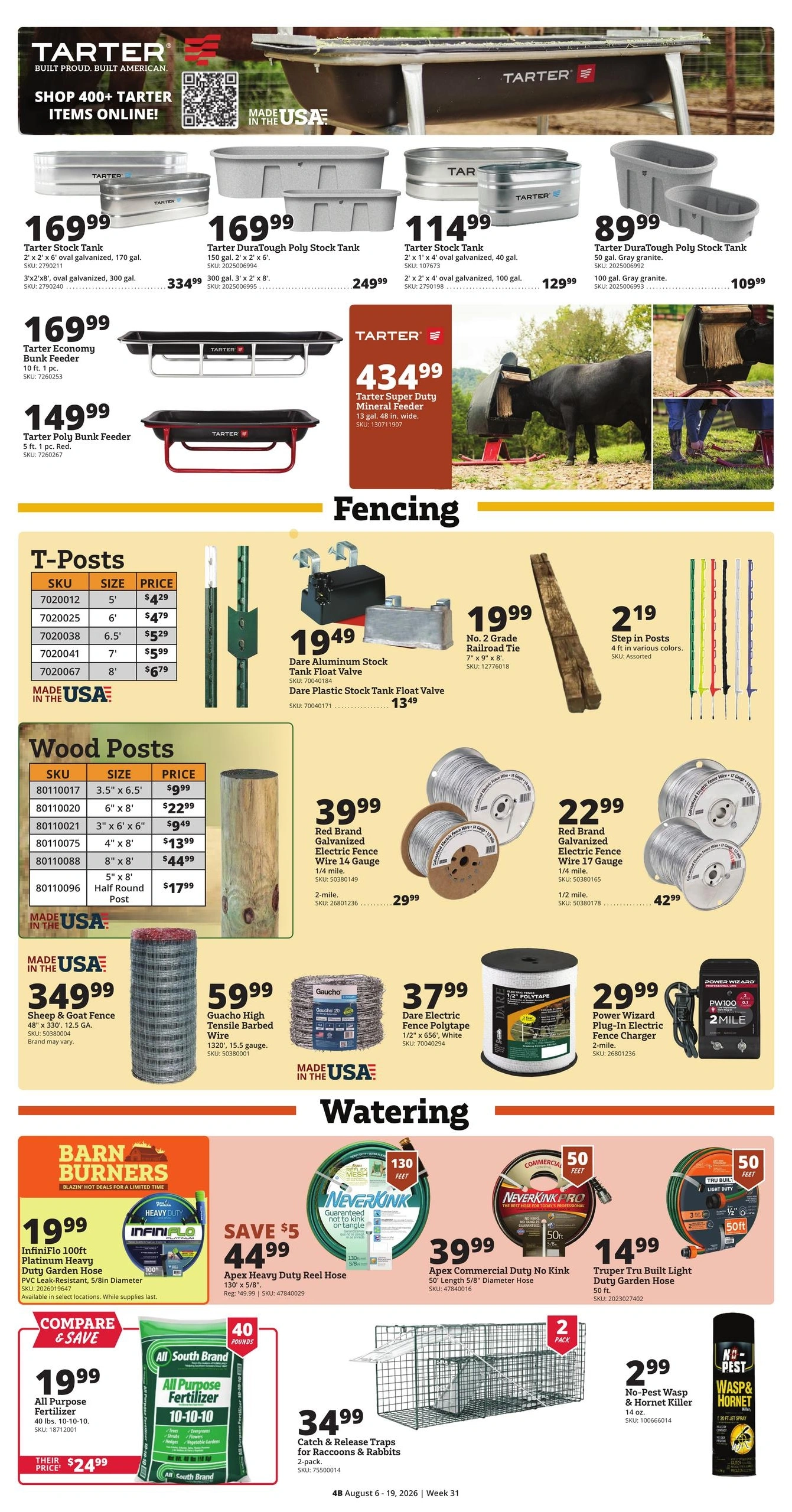 Rural King flyer page 4