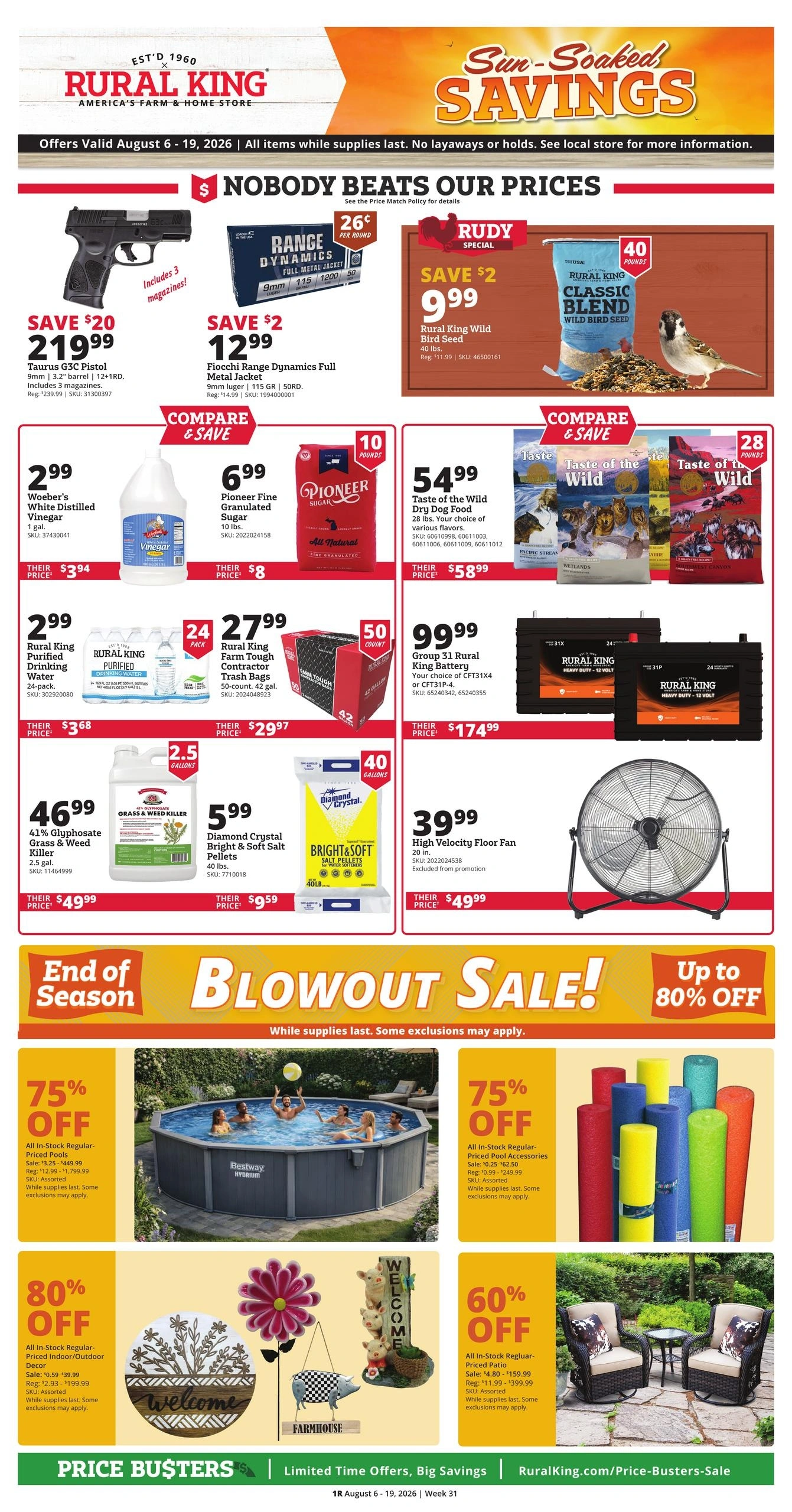 Rural King flyer page 1