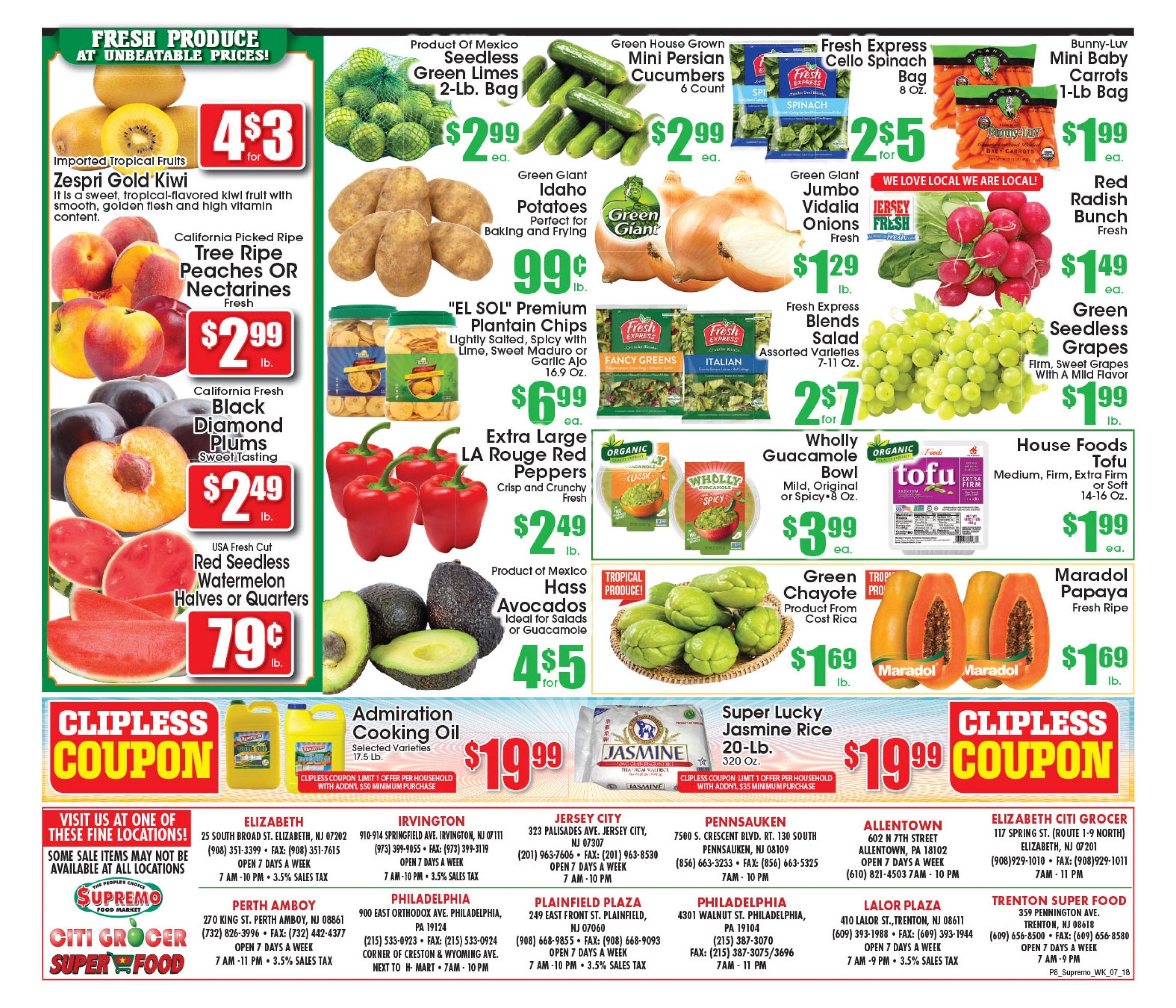 Supremo Foods Inc flyer page 8