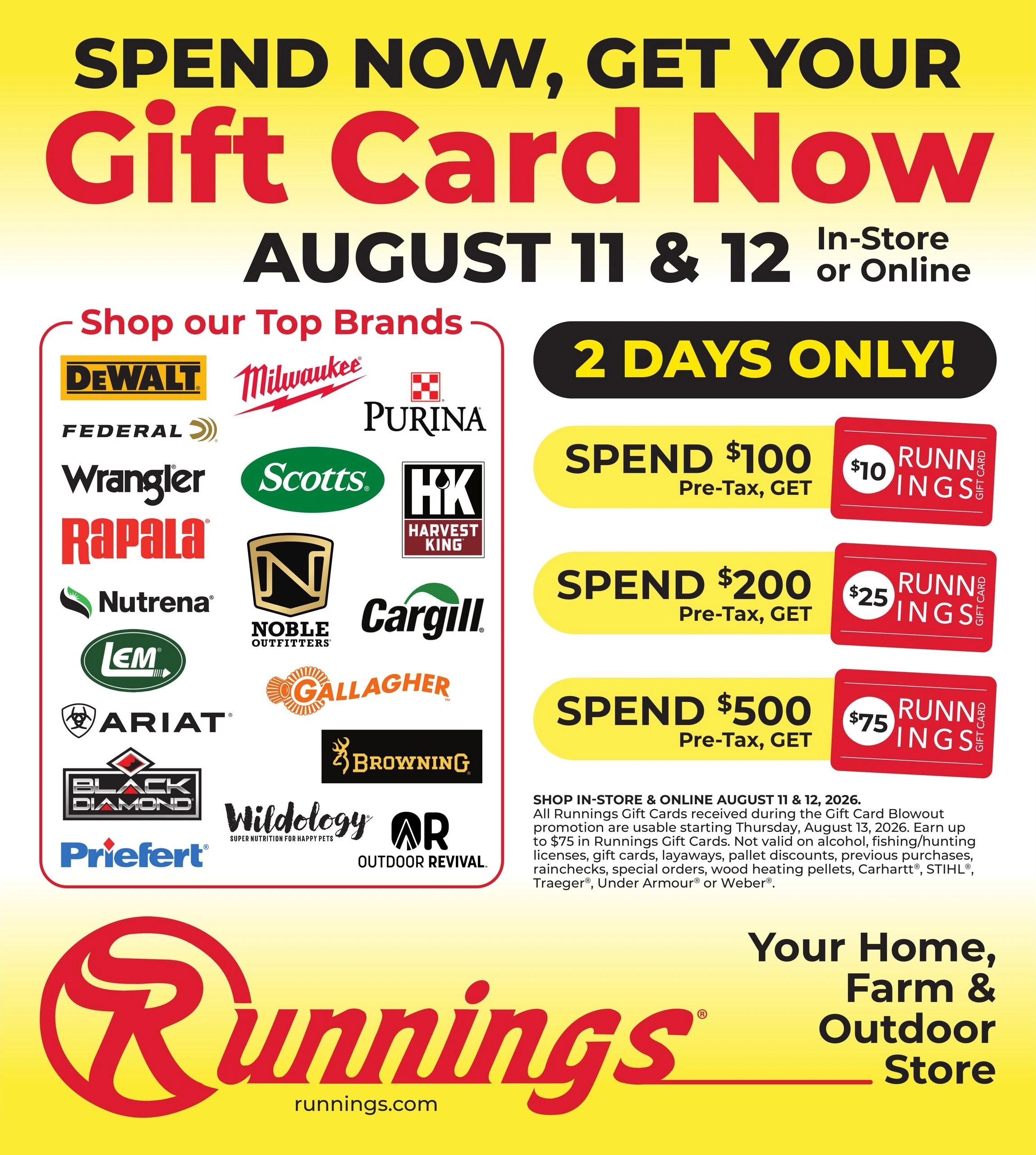 Runnings flyer page 2