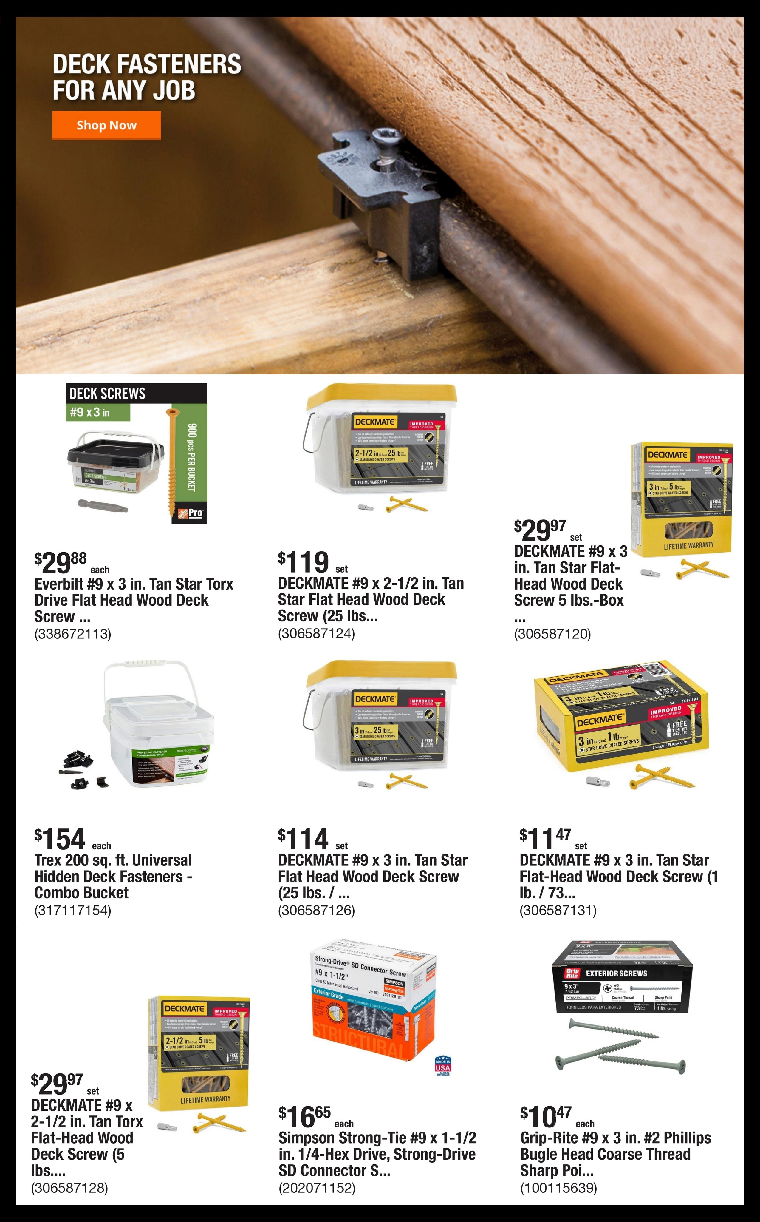Home Depot flyer page 4