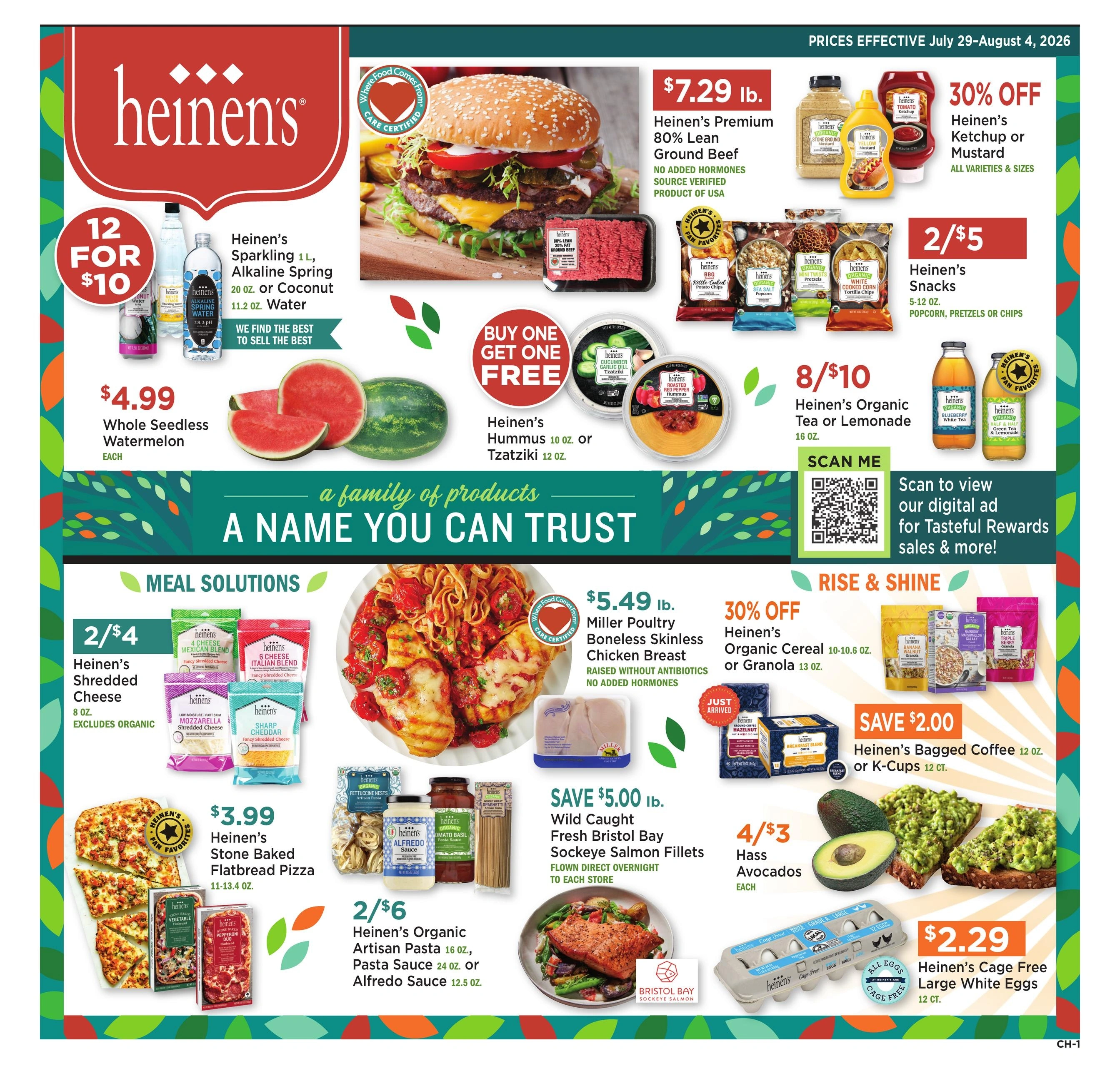 Heinen's Grocery Store flyer page 1