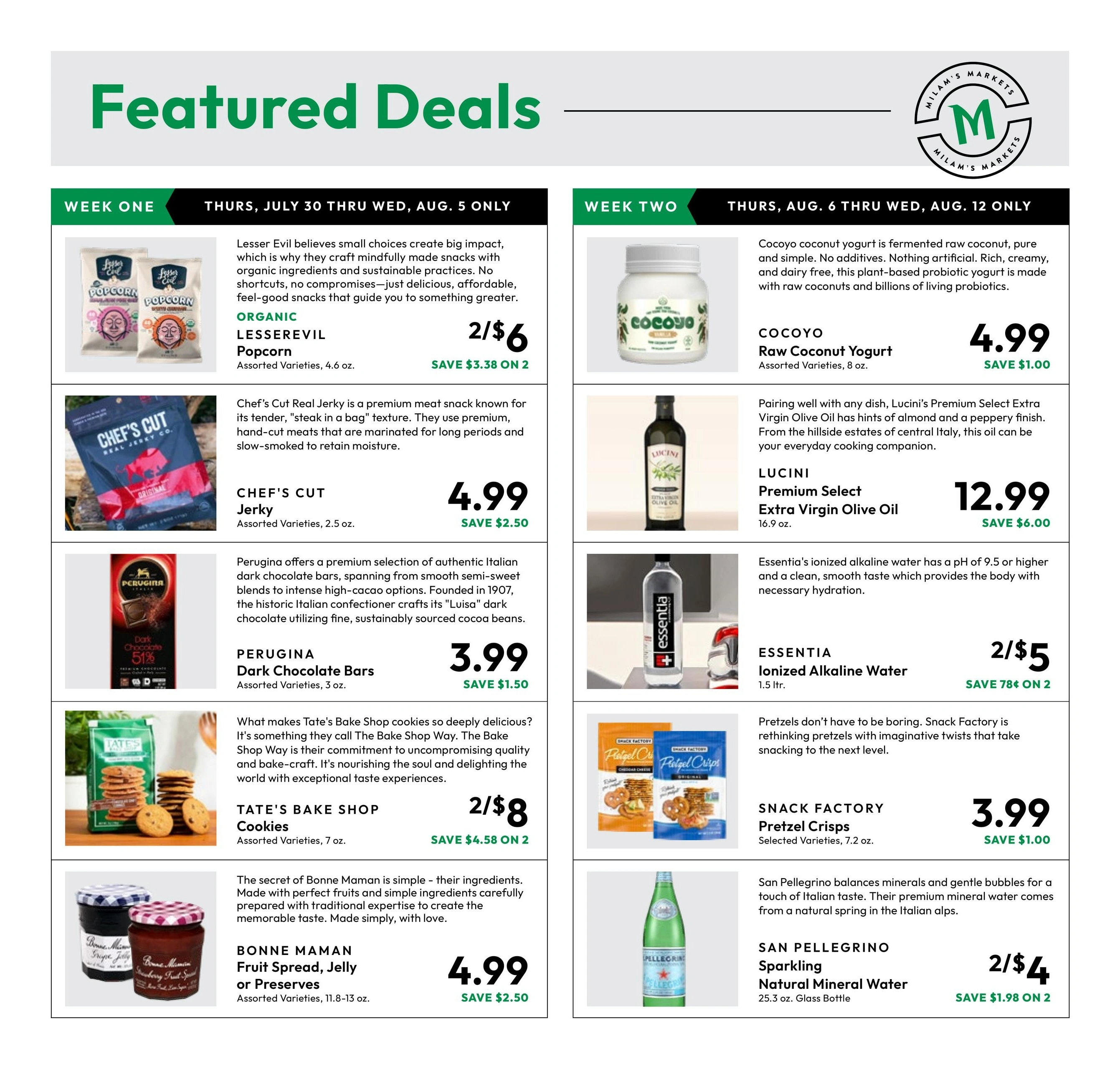 Milam's Markets flyer page 7