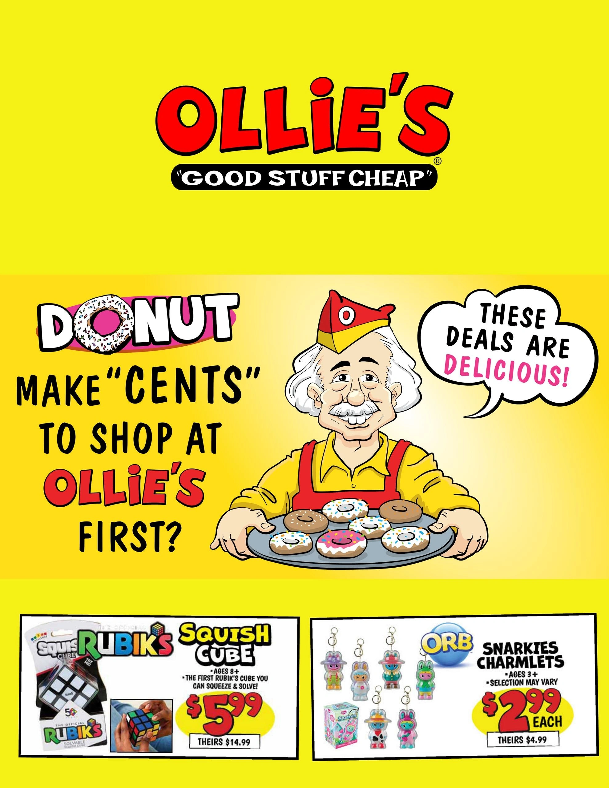 Ollie's Bargain Outlet flyer page 1