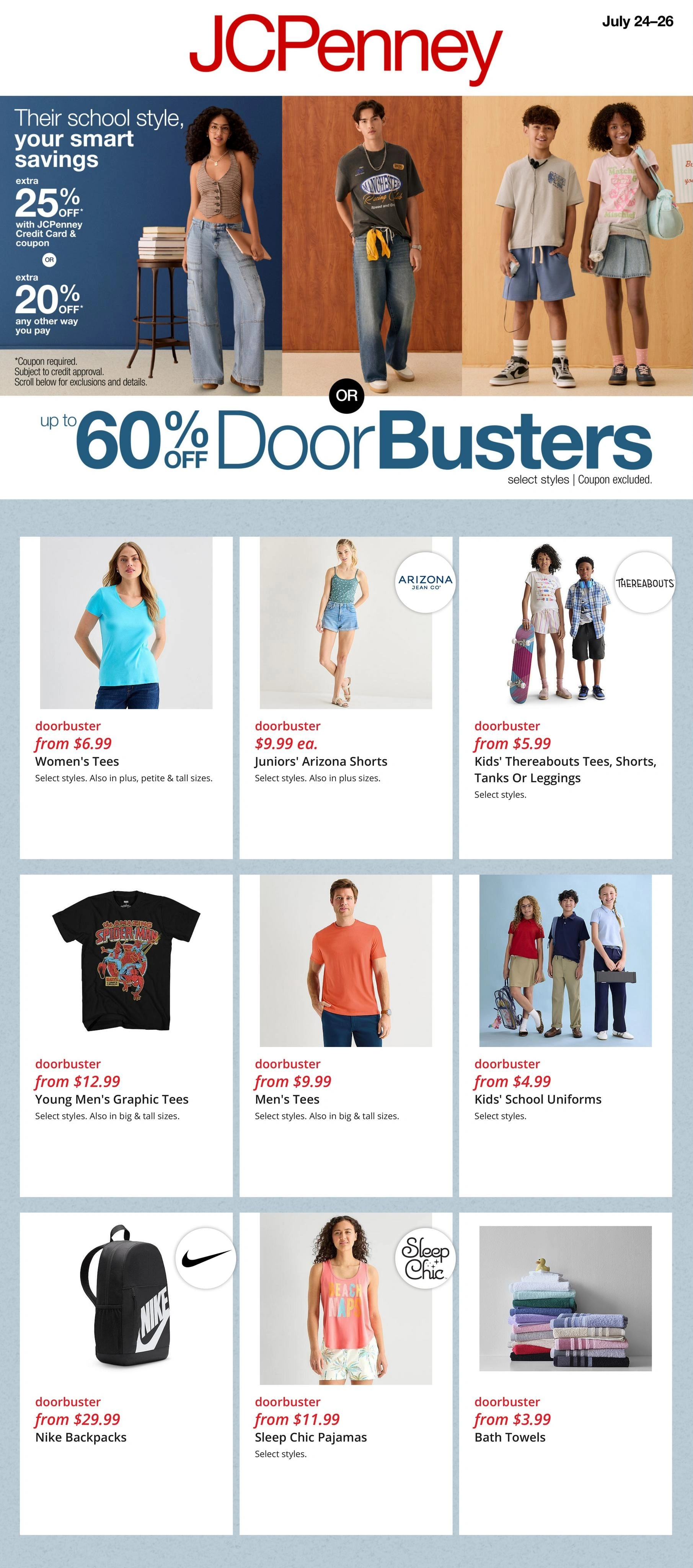 JCPenney flyer page 1