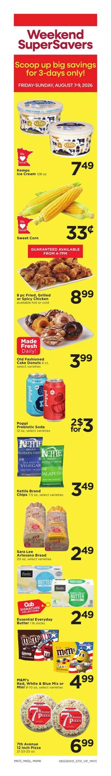 Cub Foods flyer page 3