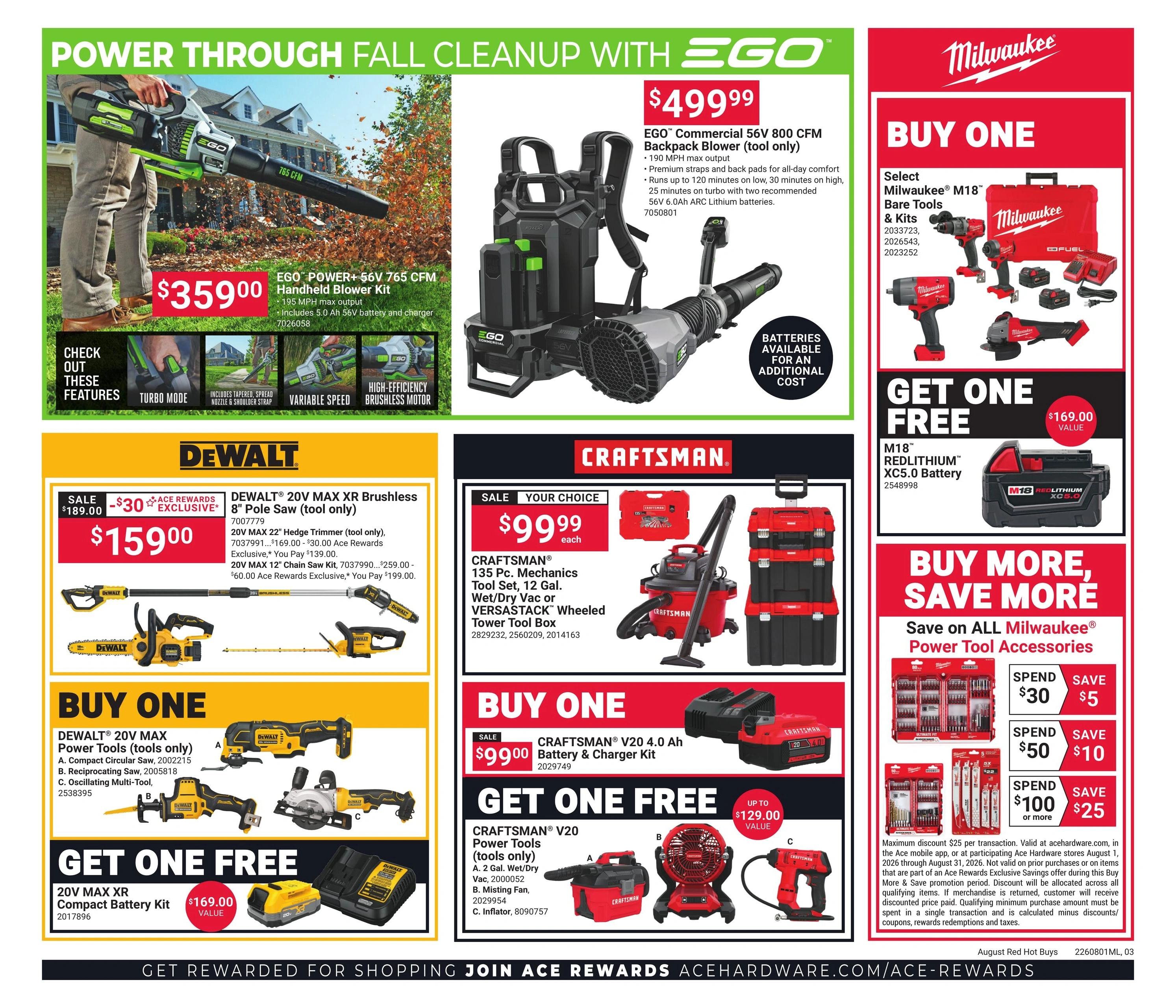 Costello's Ace flyer page 3