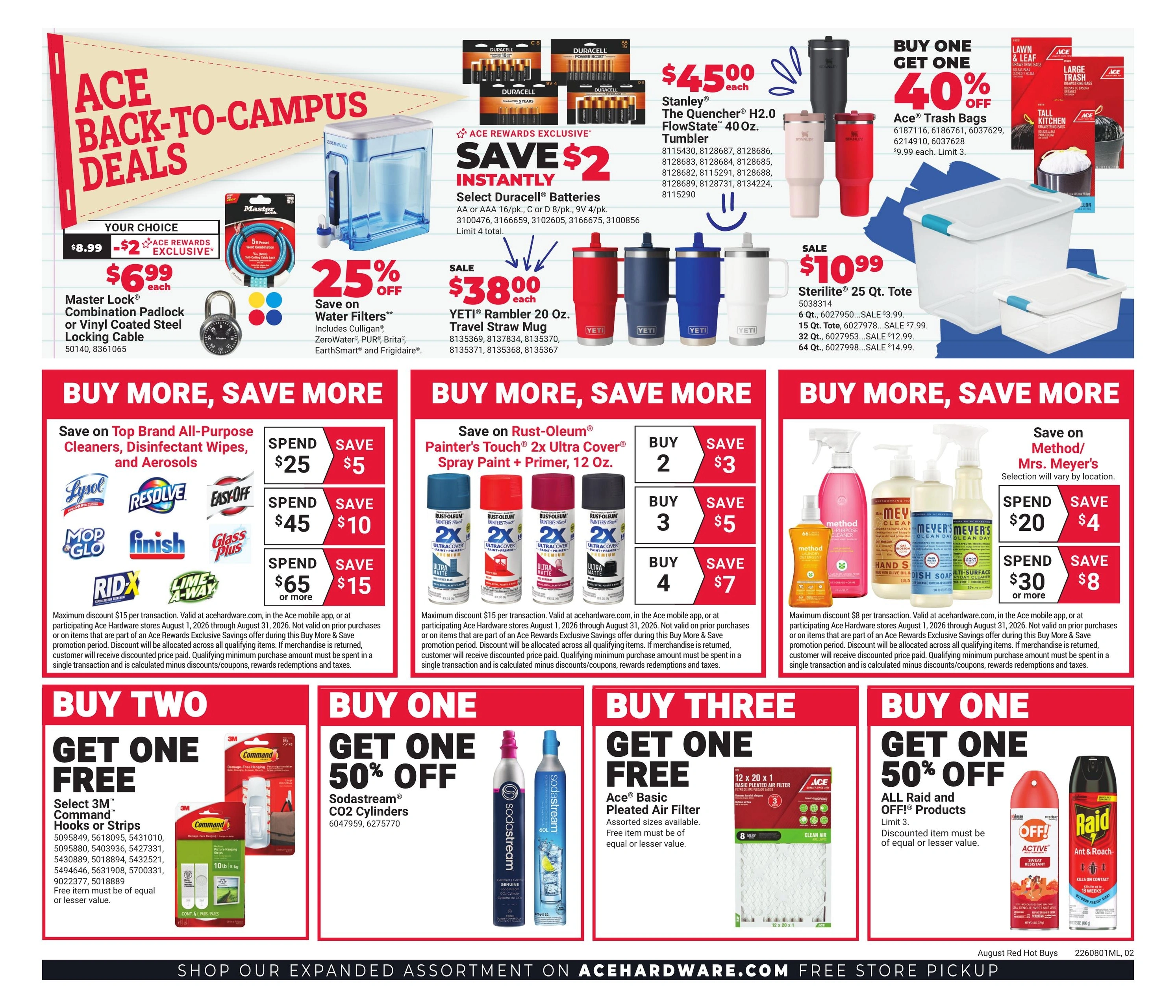 Costello's Ace flyer page 2