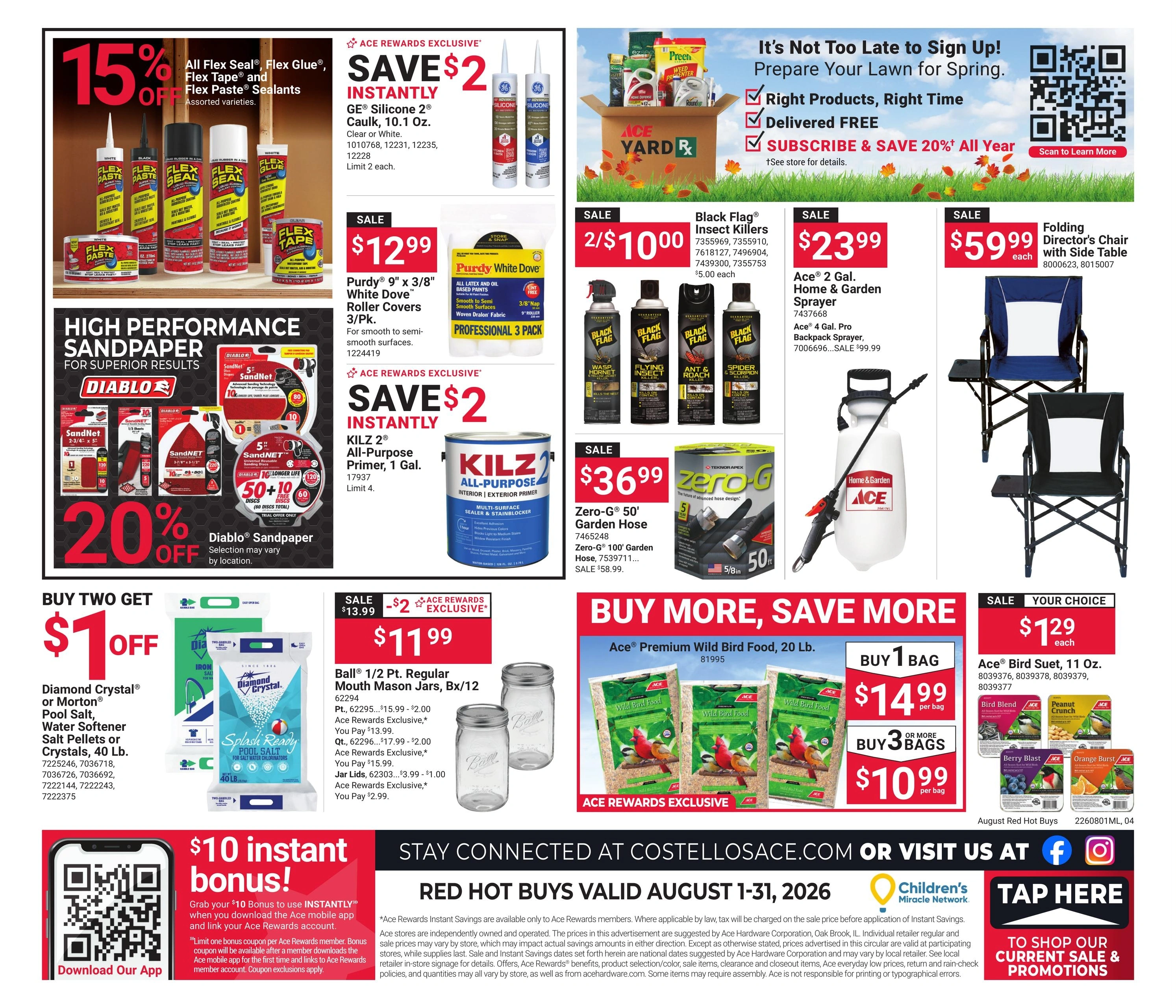 Costello's Ace flyer page 4