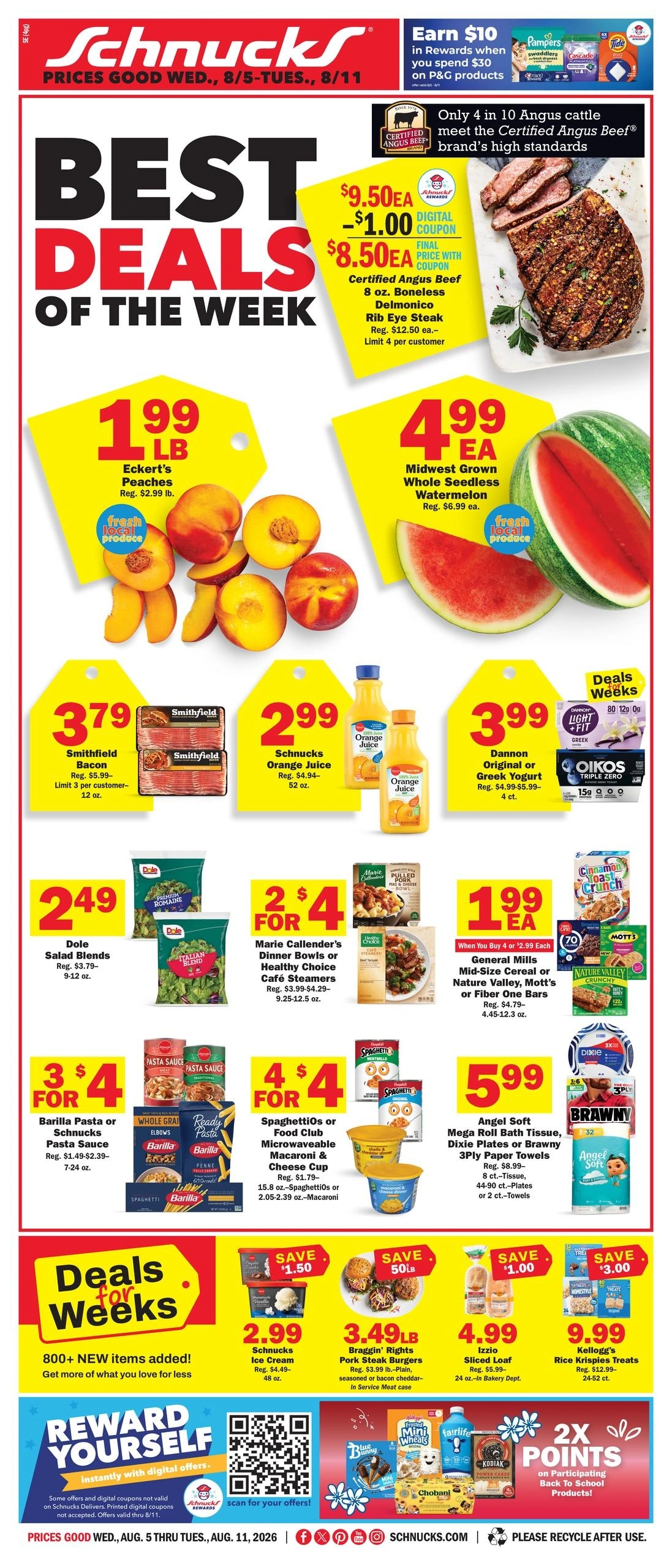 Schnucks flyer page 1