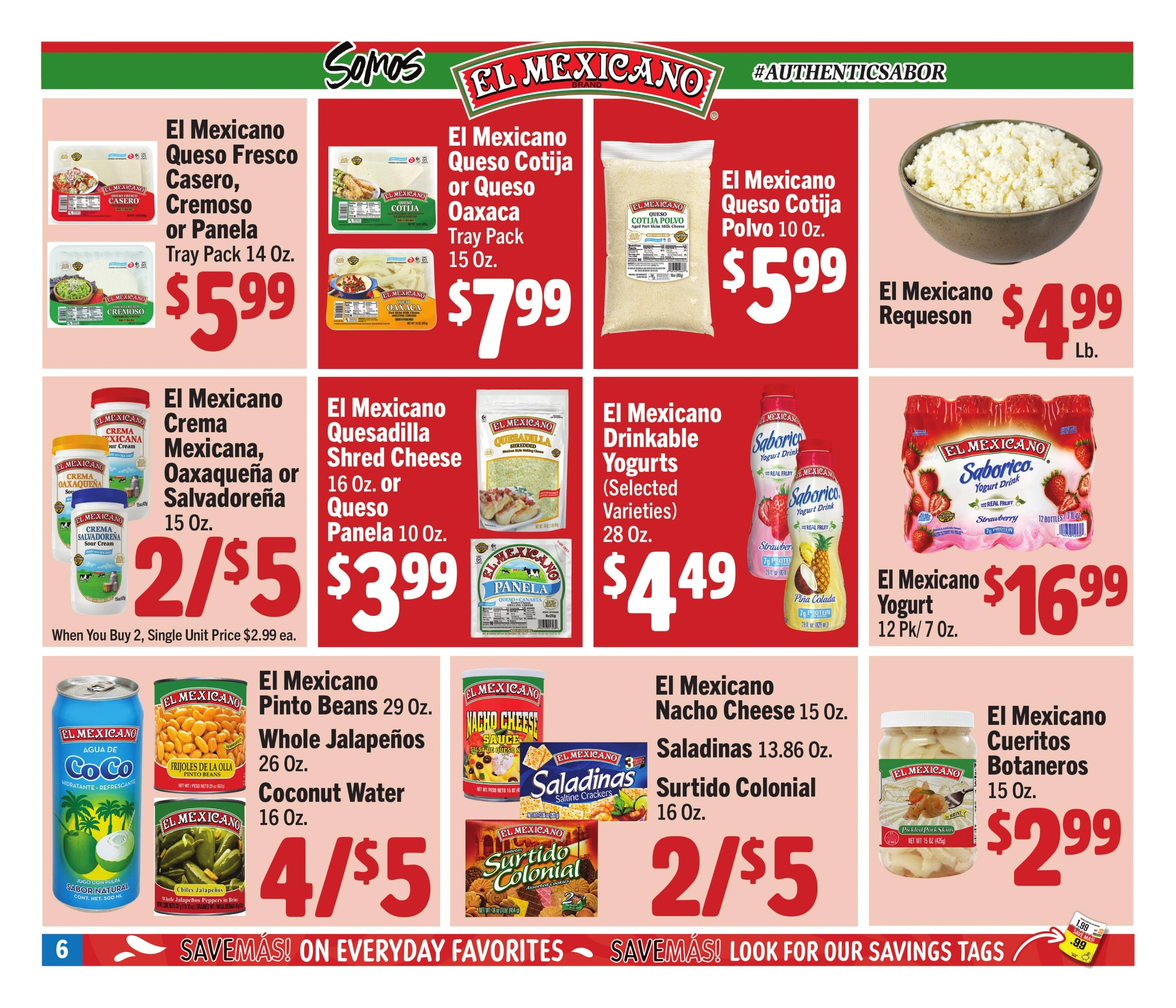 Vallarta Supermarkets flyer page 6