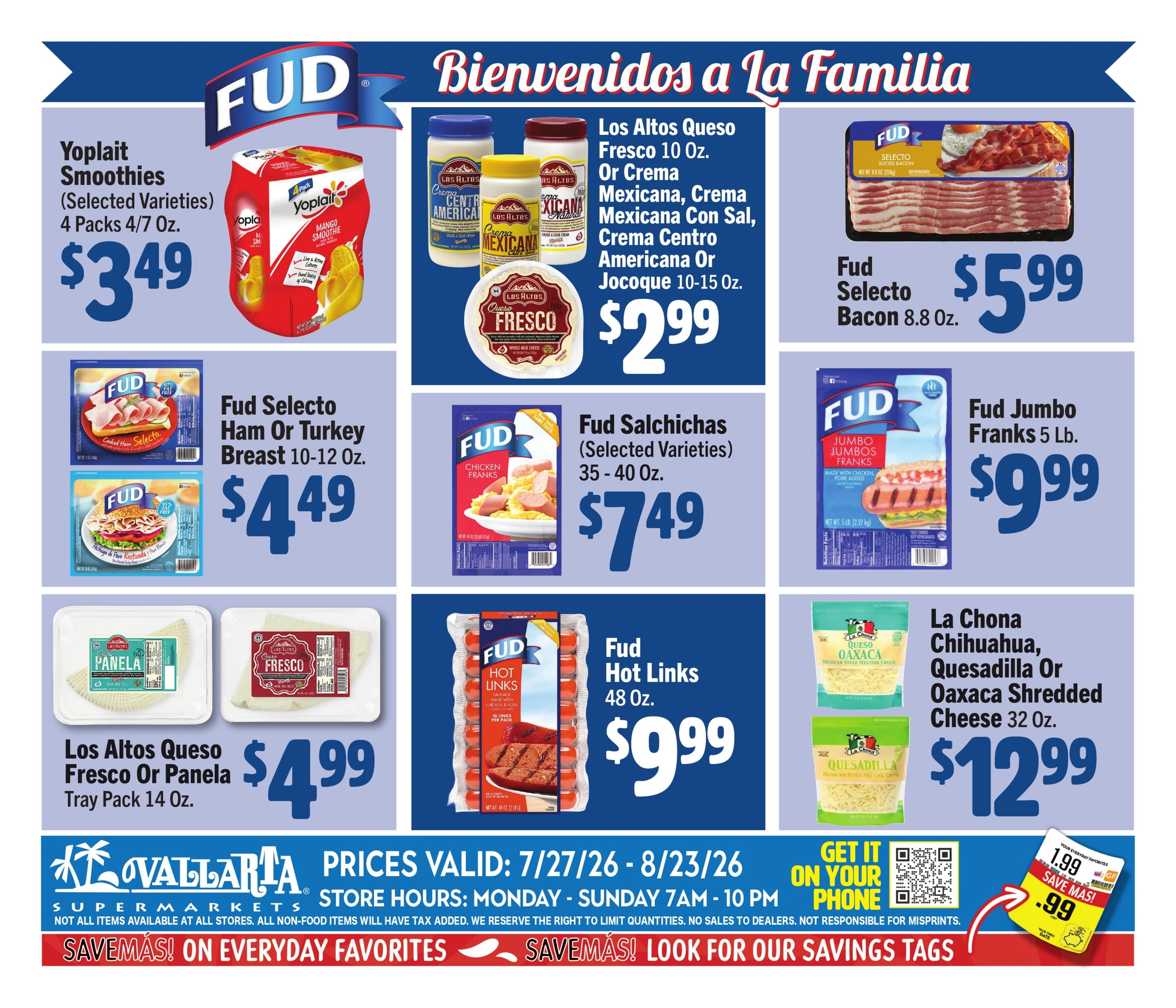 Vallarta Supermarkets flyer page 8