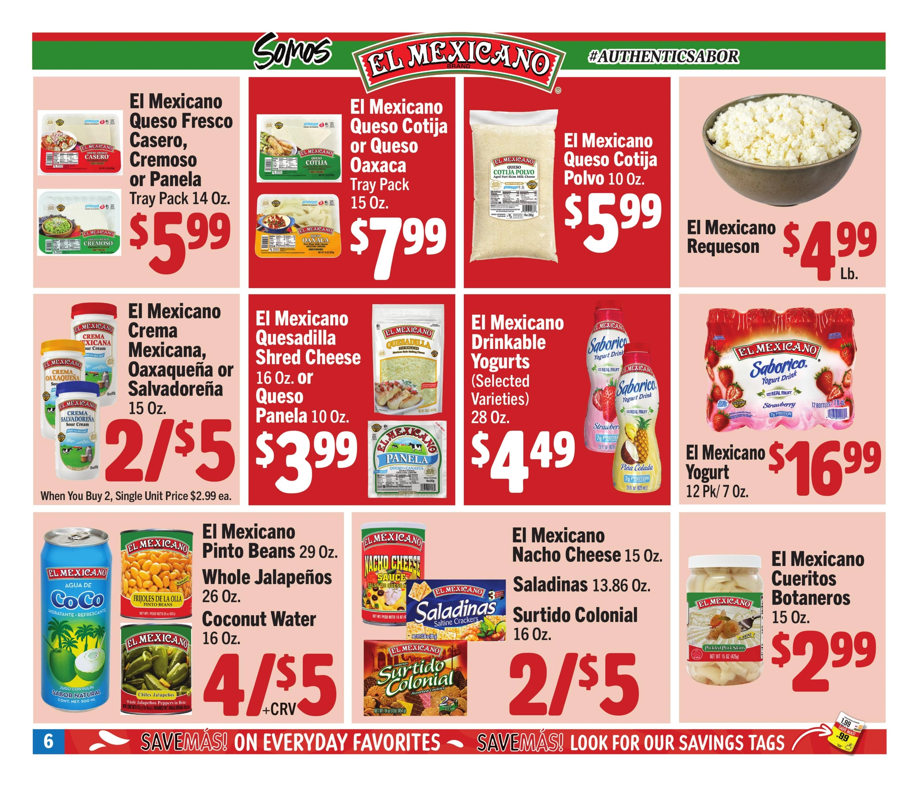 Vallarta Supermarkets flyer page 6