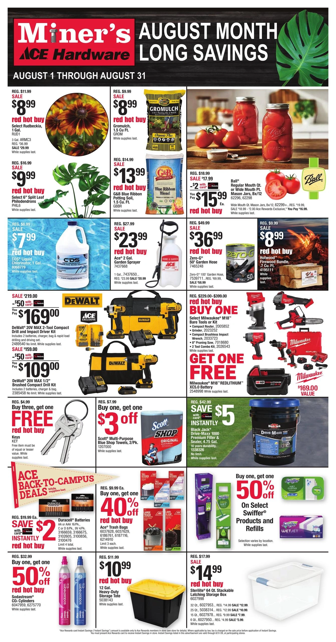 Ace Hardware flyer page 1