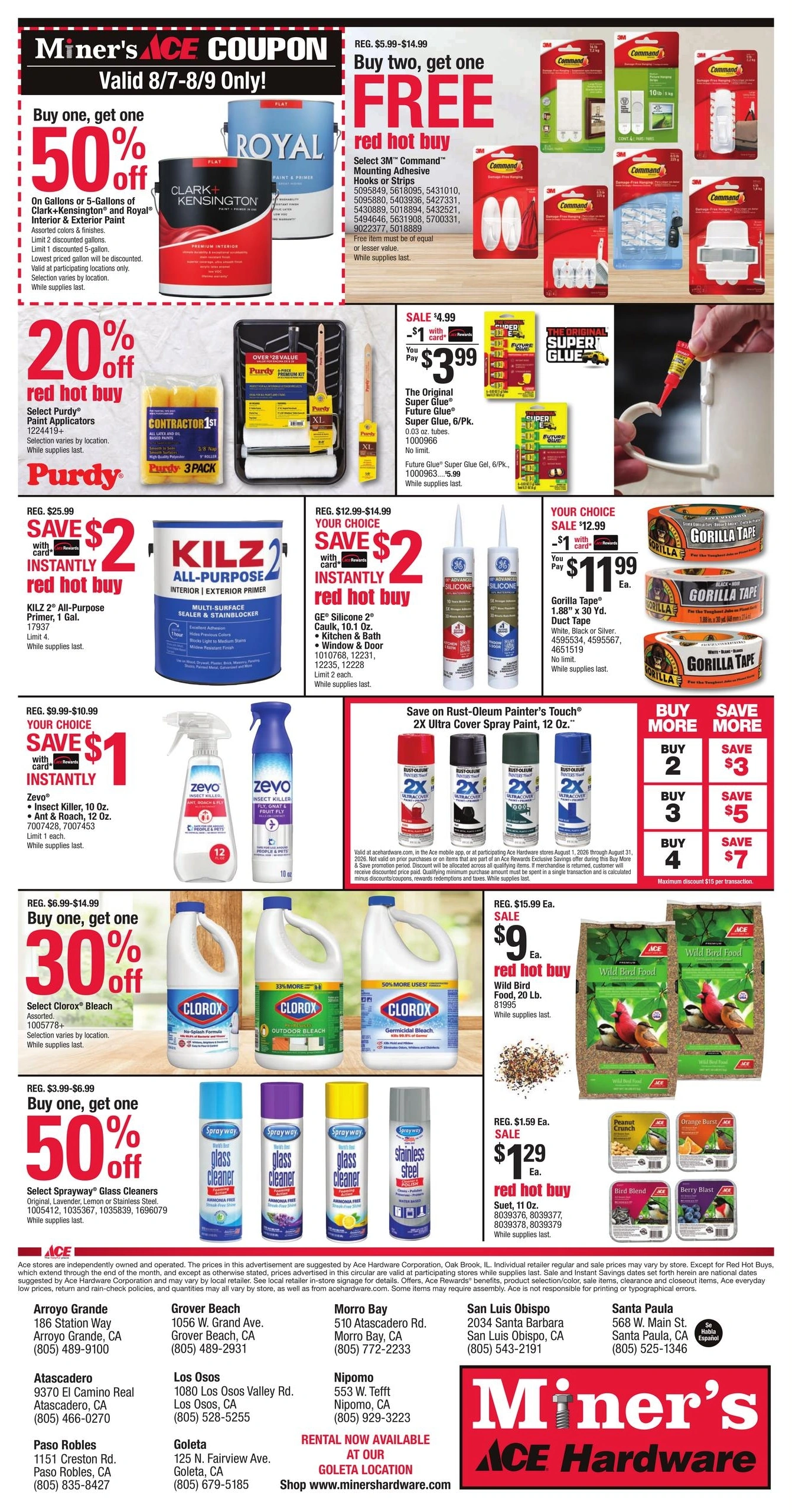 Ace Hardware flyer page 2