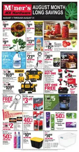 Ace Hardware August Month Long