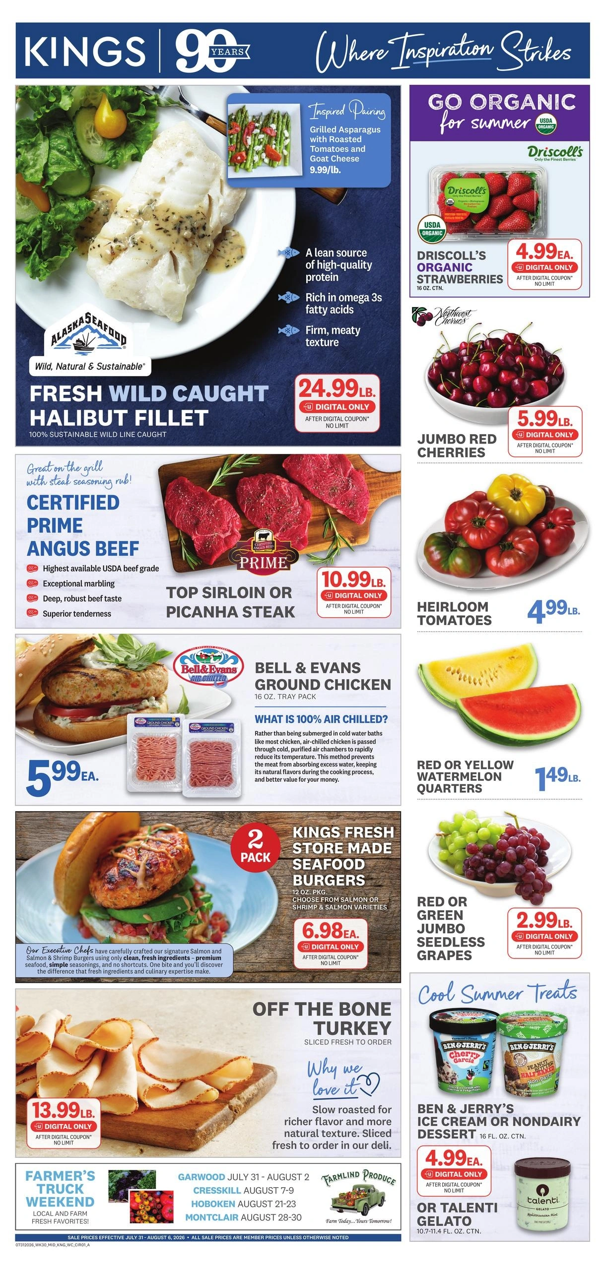Kings Food Markets flyer page 1