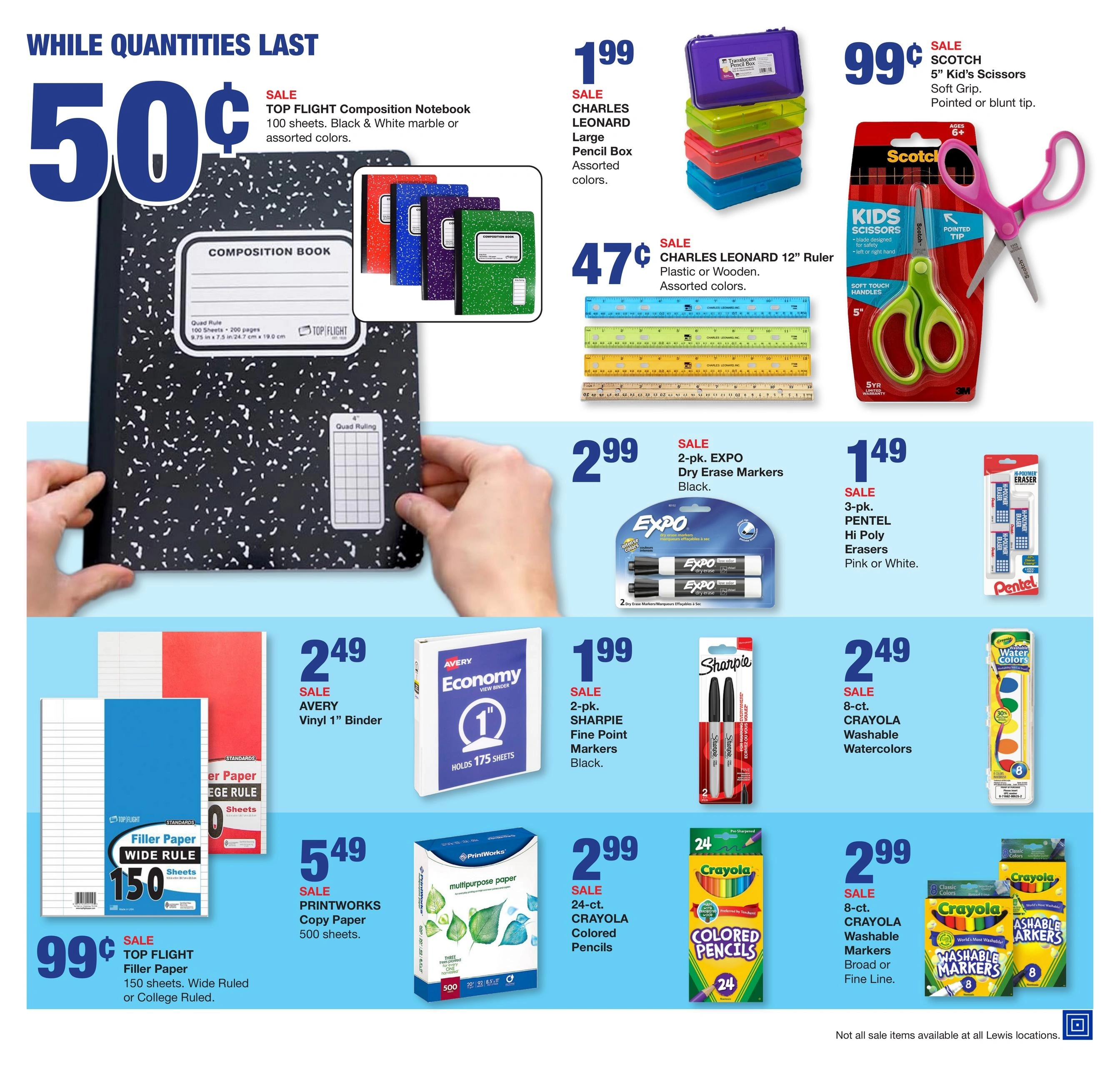 Lewis Drug flyer page 2