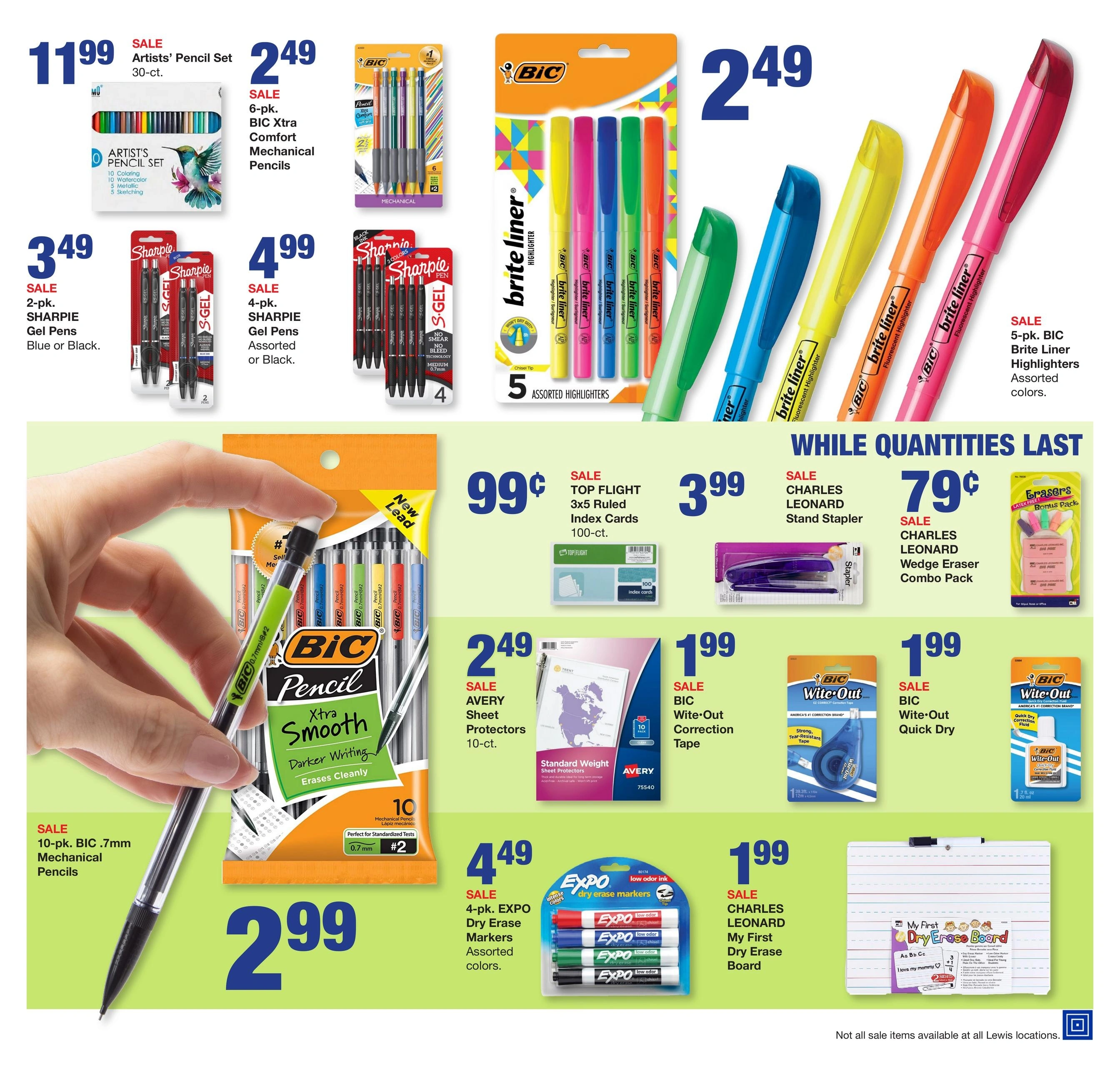 Lewis Drug flyer page 3
