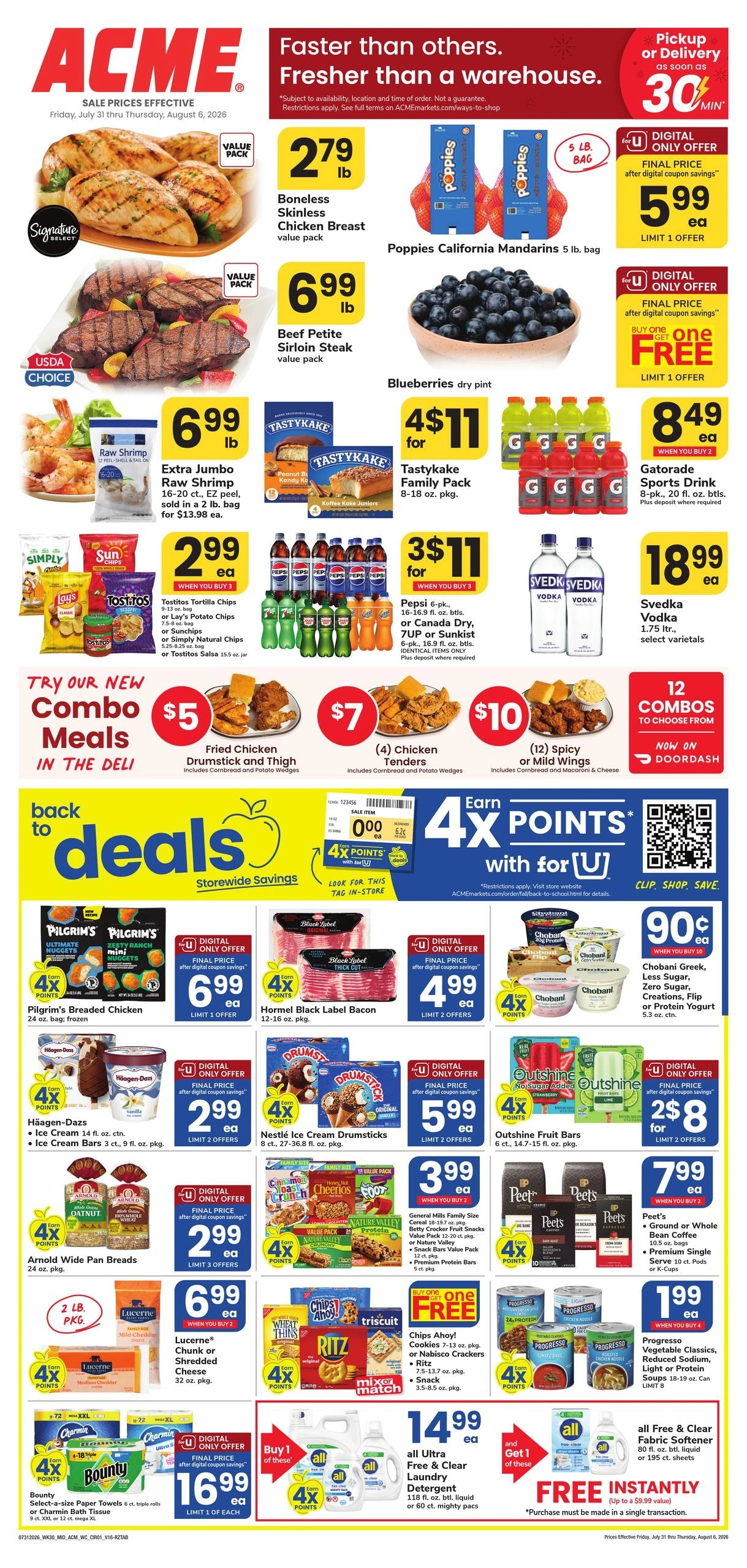 Acme Markets flyer page 1