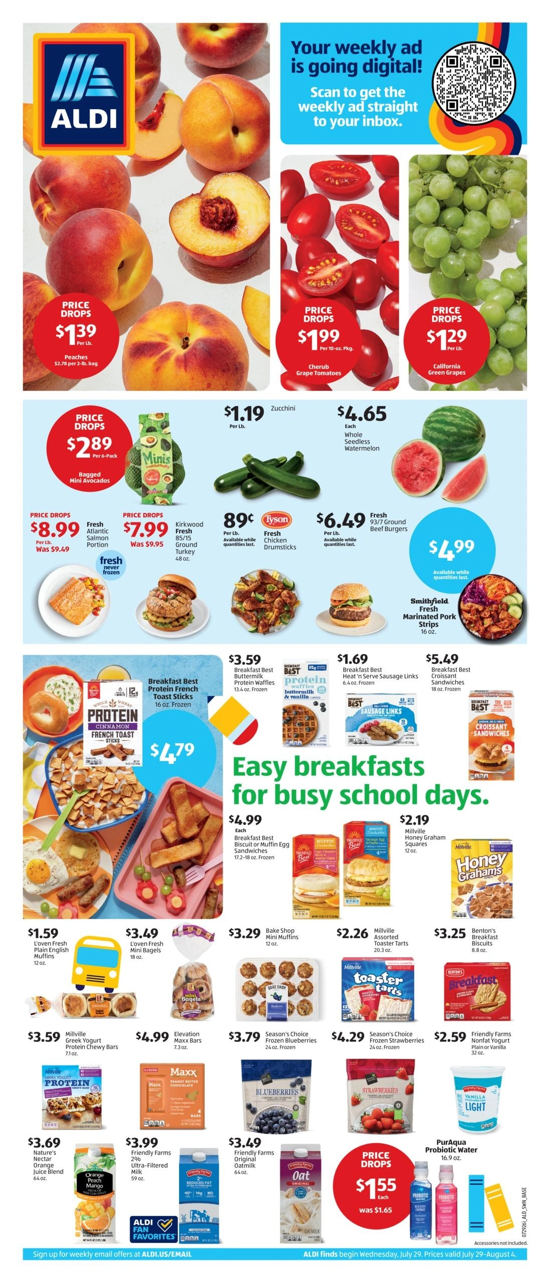 ALDI flyer page 1