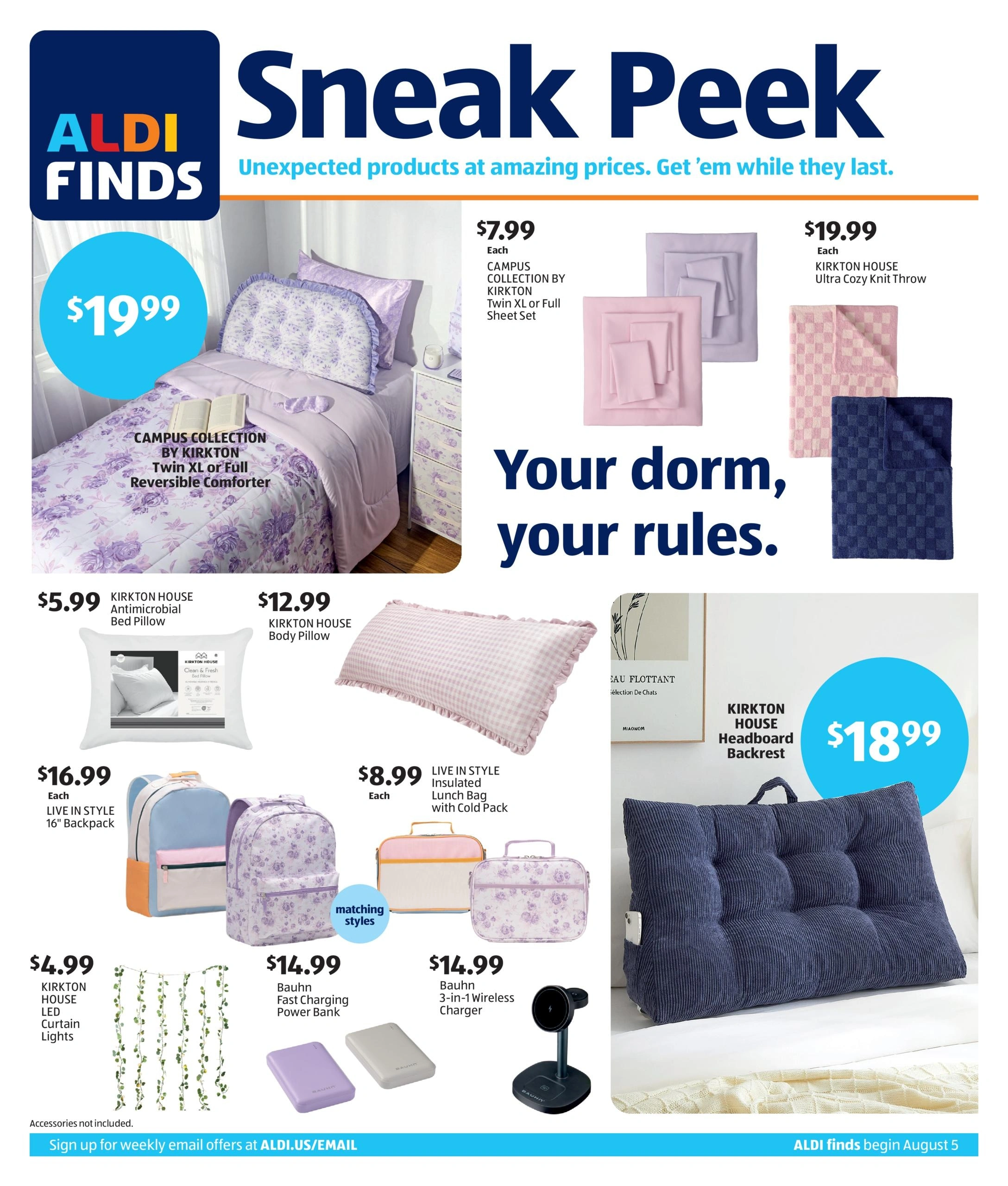 ALDI flyer page 1