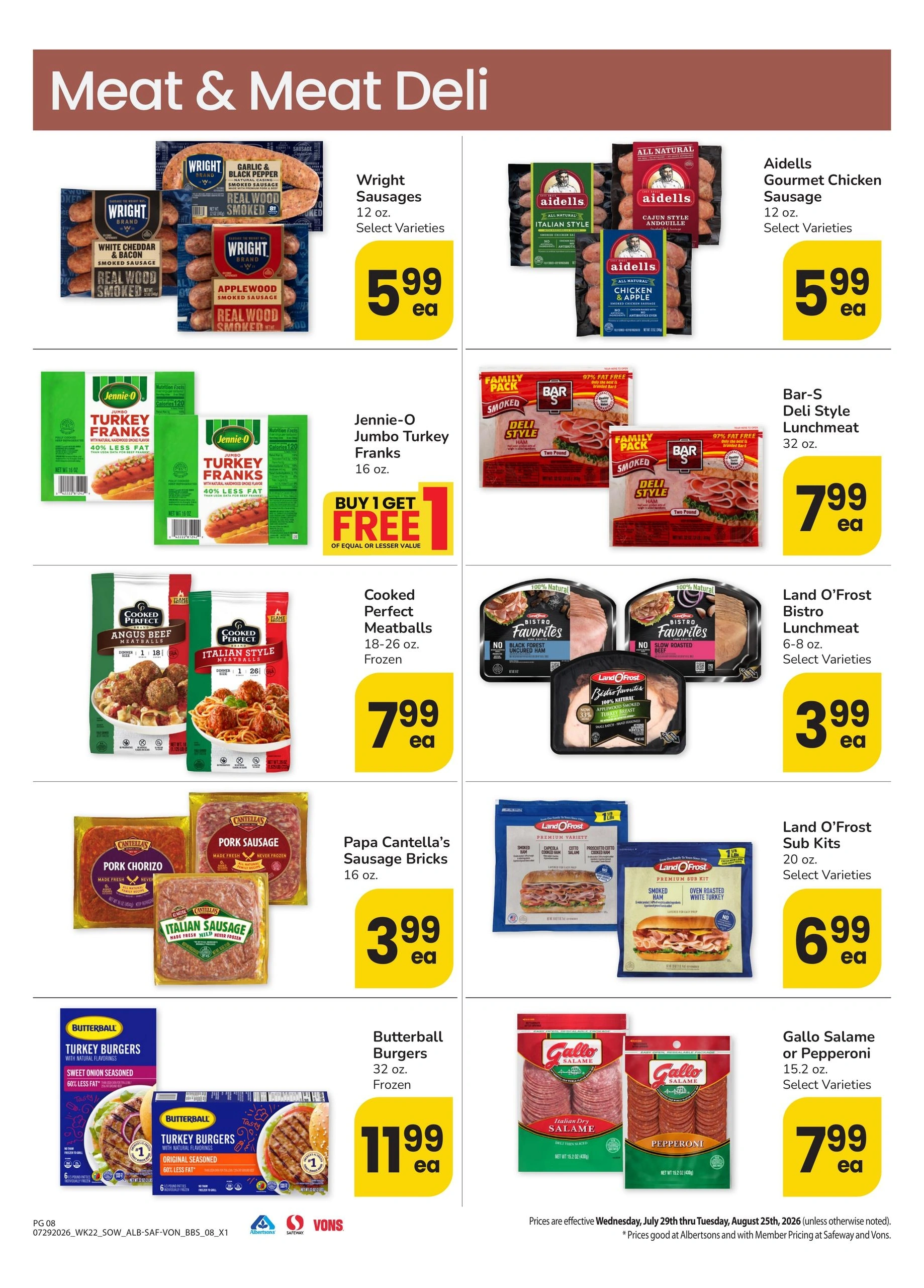 Albertsons flyer page 8