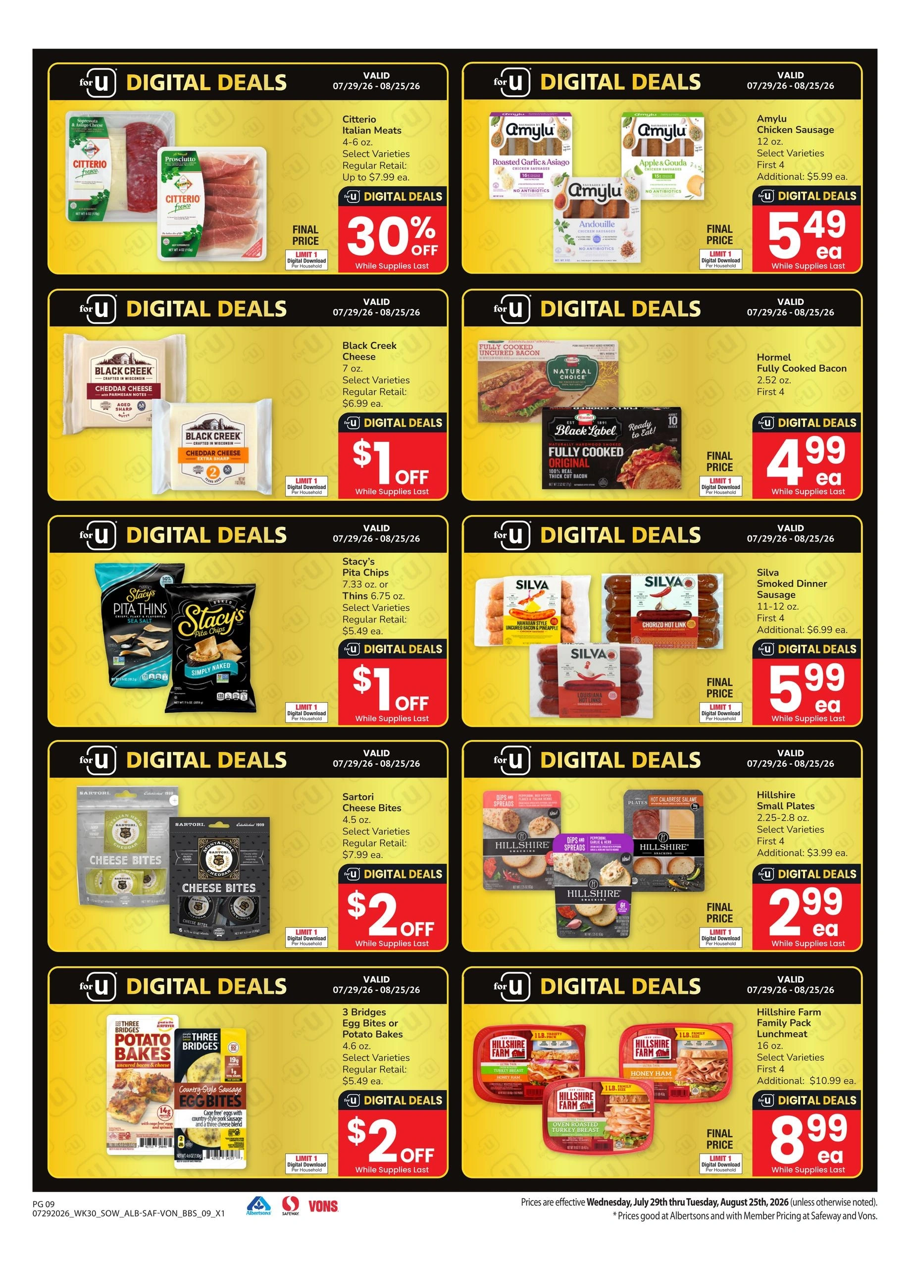 Albertsons flyer page 9