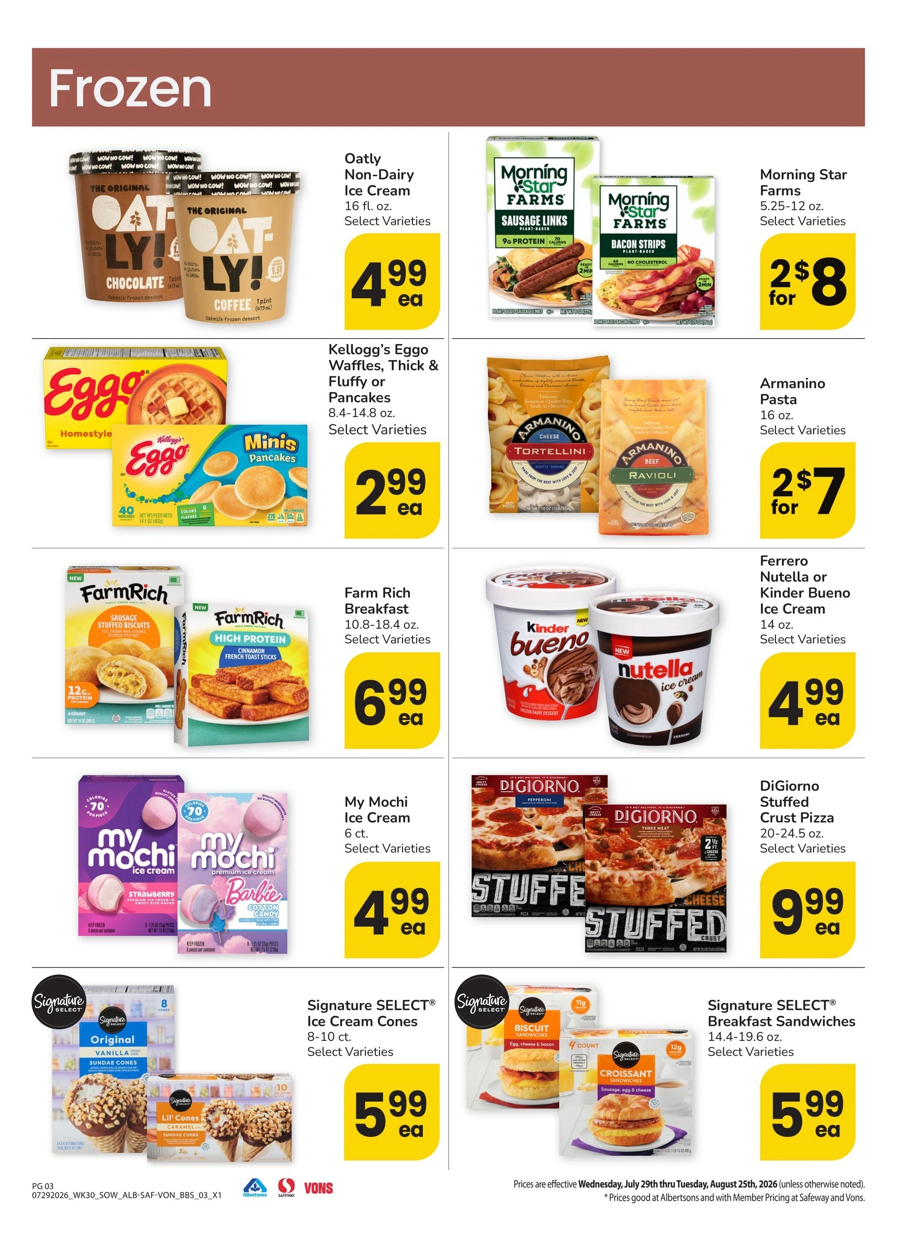 Safeway flyer page 3