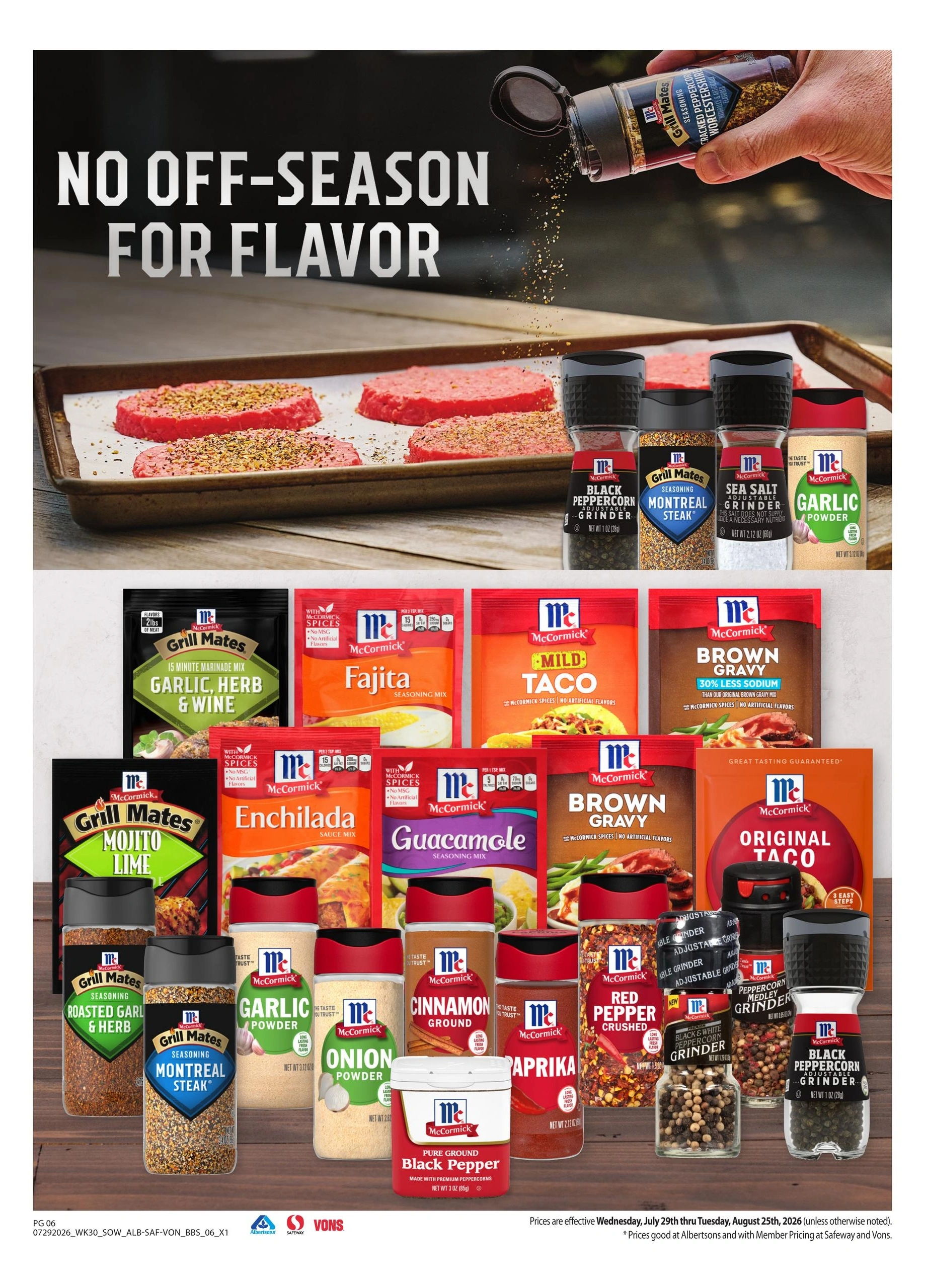 Safeway flyer page 6