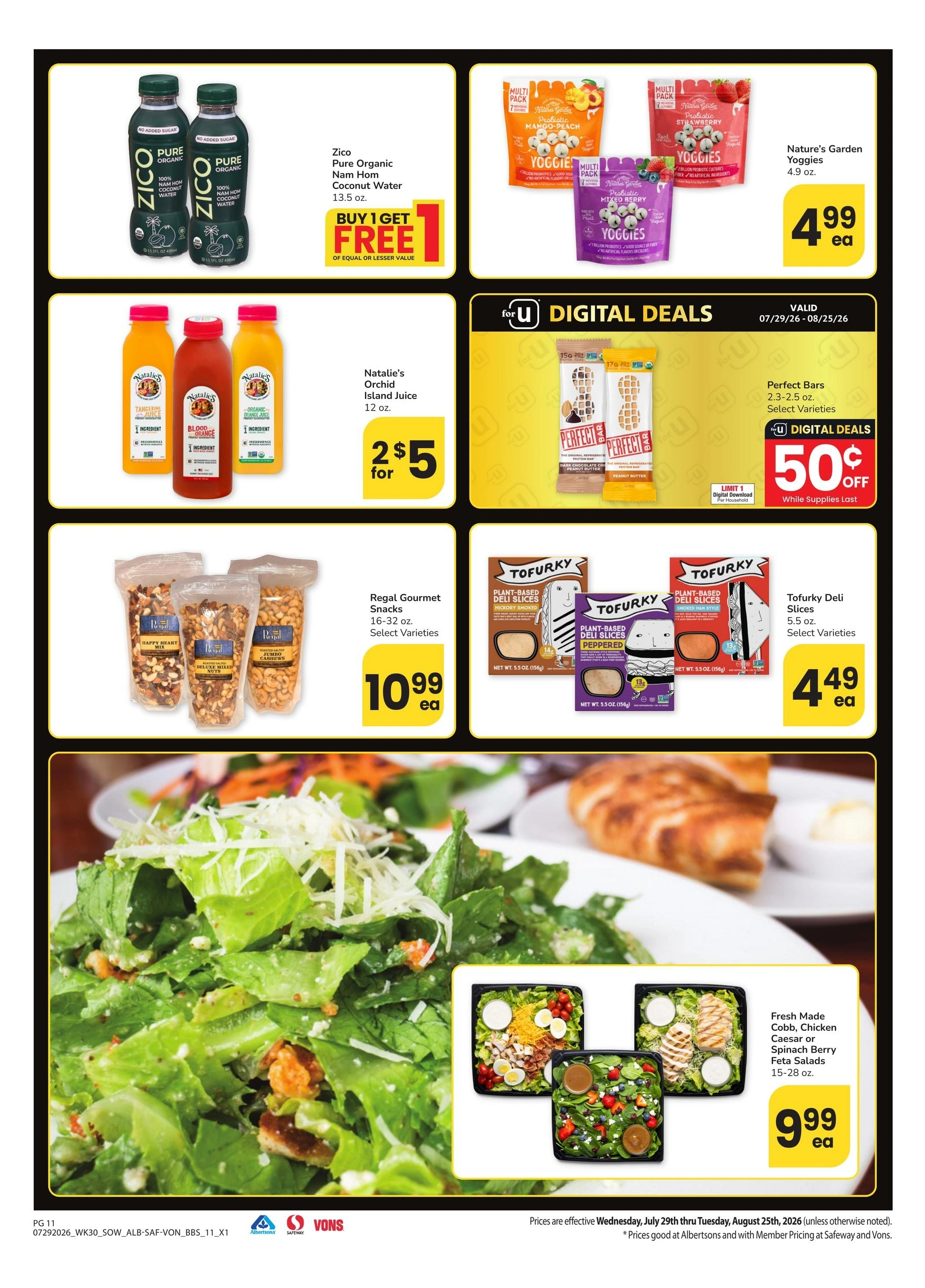 Safeway flyer page 11