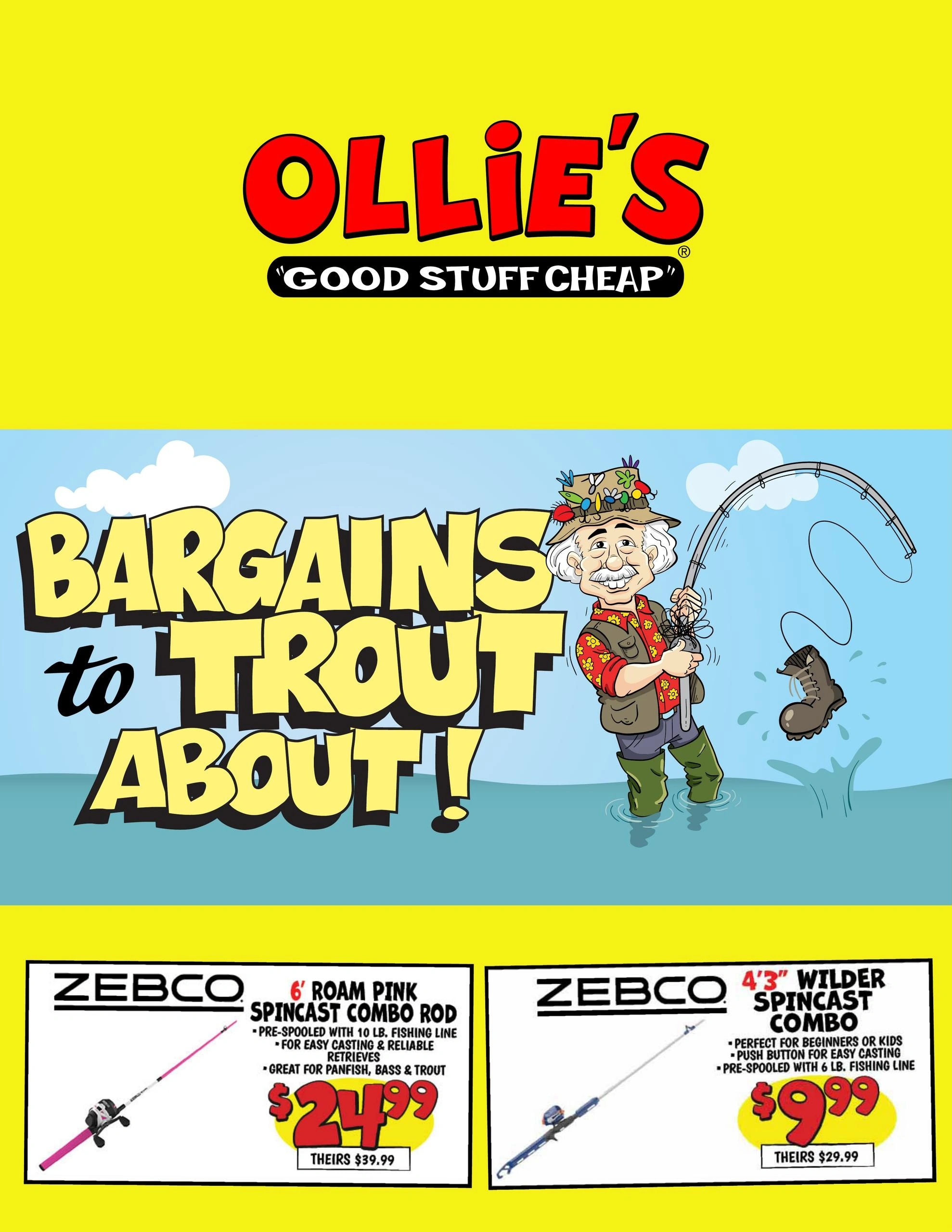 Ollie's Bargain Outlet flyer page 1